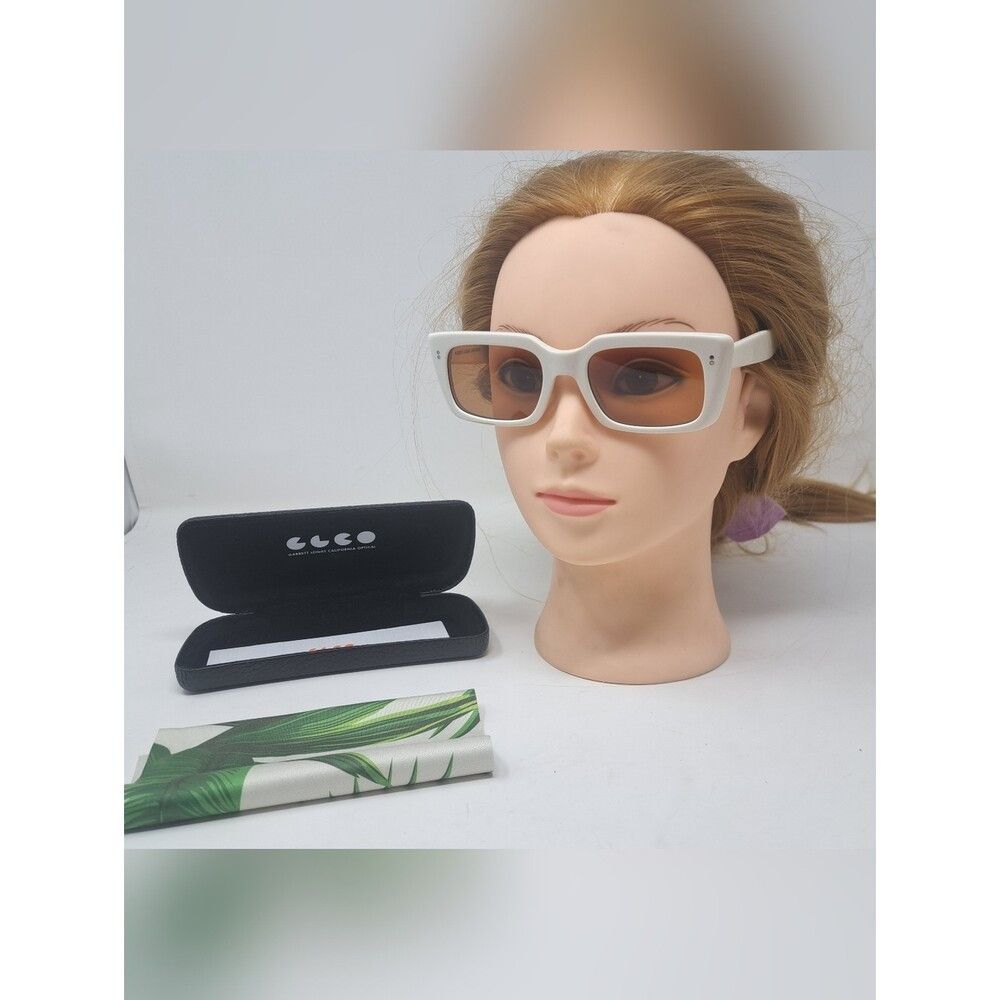 Garrett Leight NEW Garrett Leight California Sunglasses Teen Spirit Rectan Size ONE SIZE - 1 Thumbnail