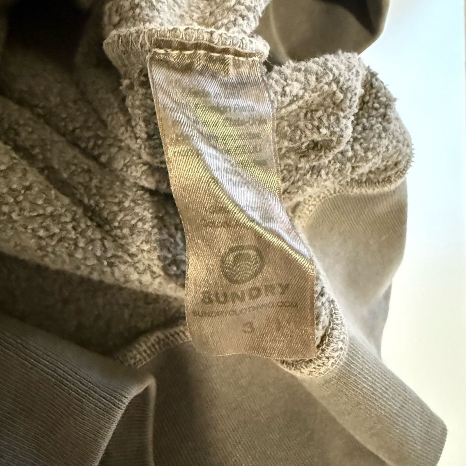 REVOLVE NEW - Sundry Half Zip Sweatshirt - GREY - Sz 3 (L) - $128 Size L / US 10 / IT 46 - 4 Thumbnail