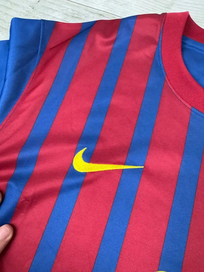 Nike Nike FC Barcelona 2011 2012 Home Shirt Soccer Jersey Size US XL / EU 56 / 4 - 8 Thumbnail