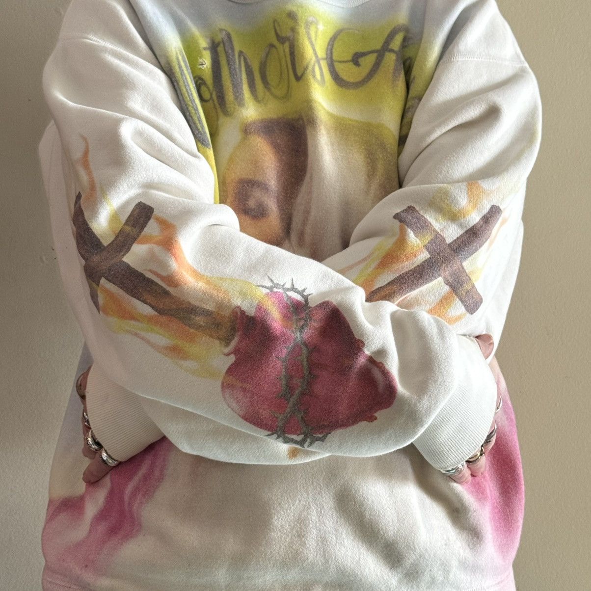 Saint Michael Saint Michael “Mother’s Arms” Sweatshirt Size US M / EU 48-50 / 2 - 2 Thumbnail