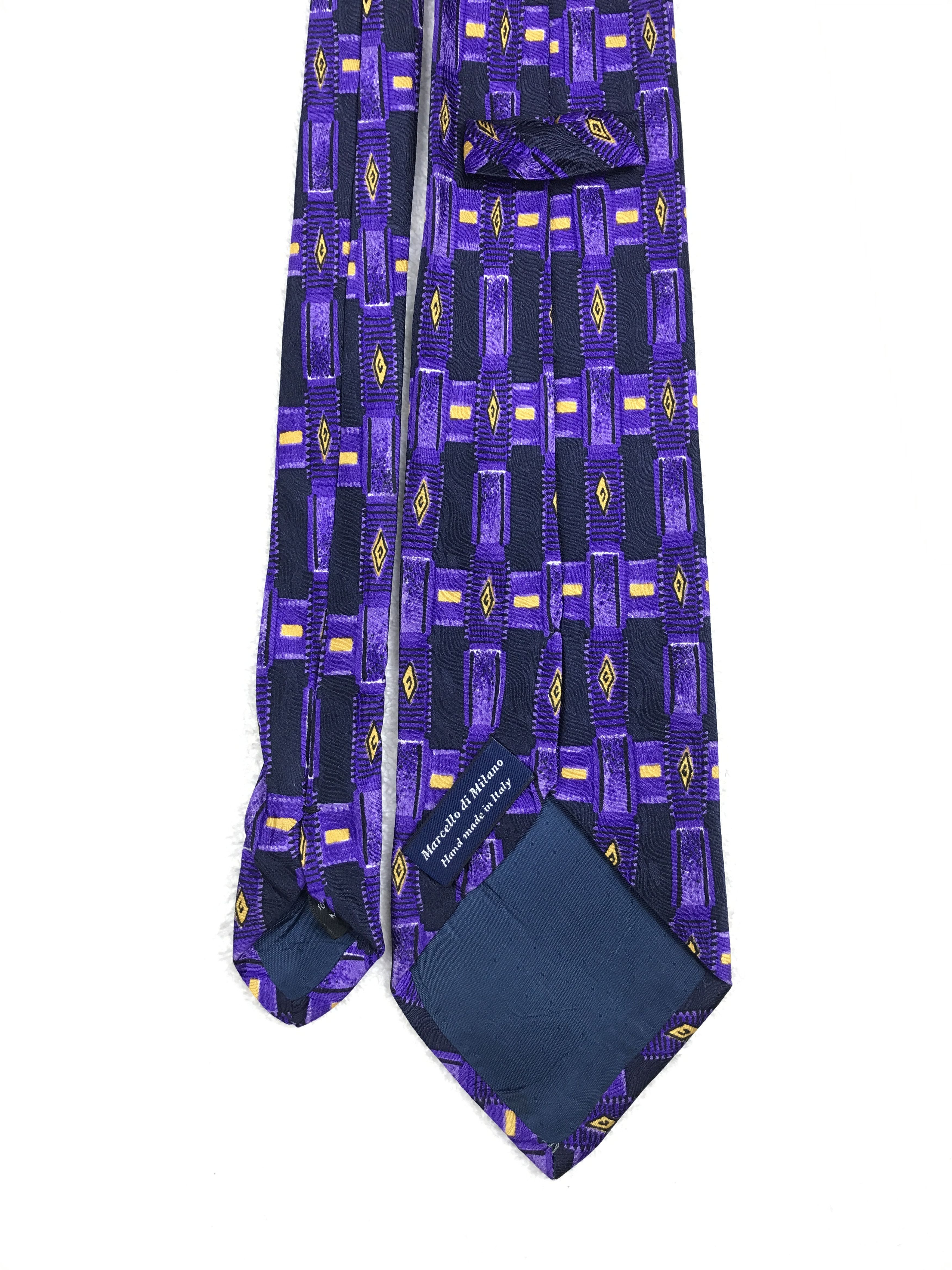 Vintage Vintage Marcello di Milano Necktie Size ONE SIZE - 4 Thumbnail