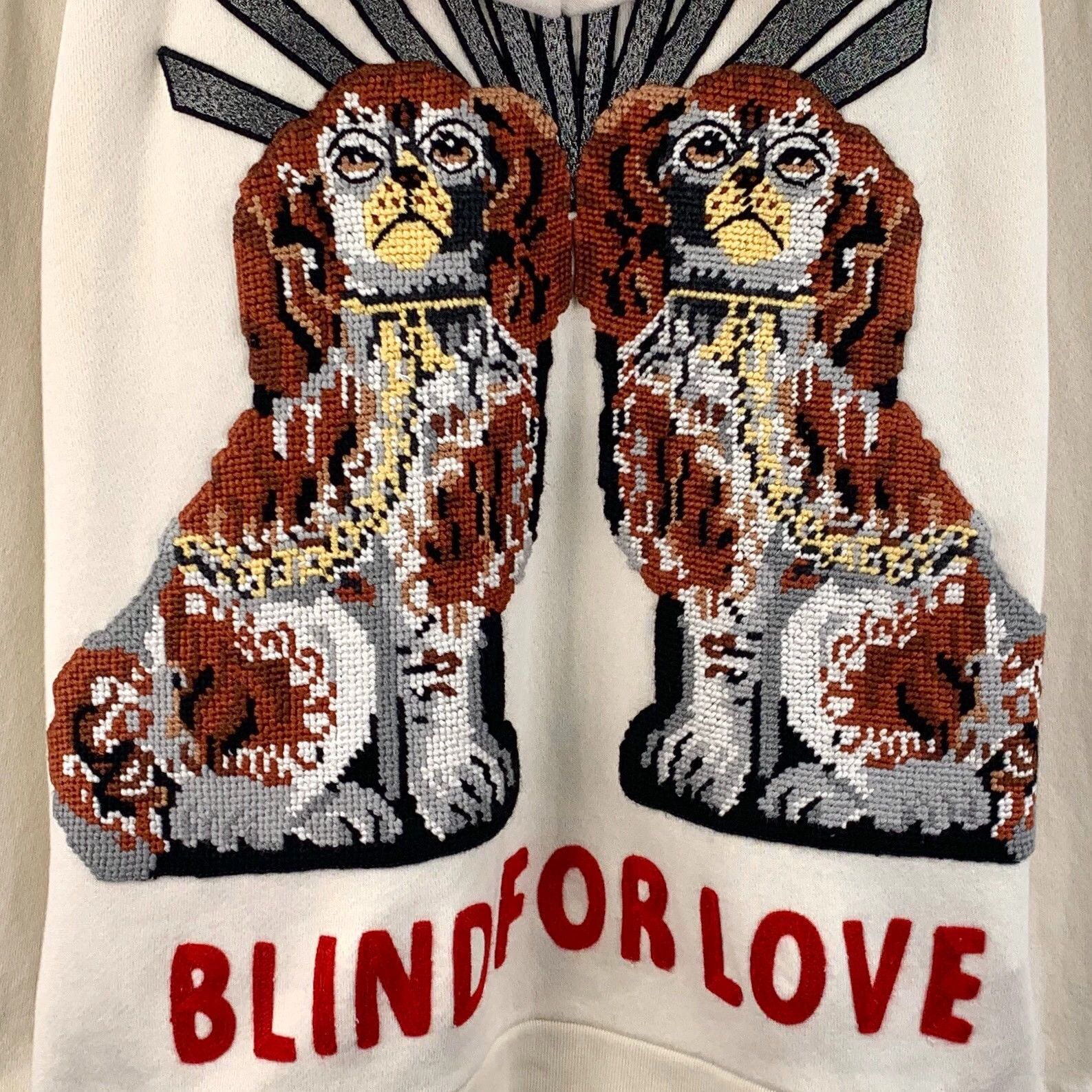 Gucci Gucci Beige Cotton Hooded Drawstring Long-Sleeve Sweatshirt Size US M / EU 48-50 / 2 - 6 Thumbnail