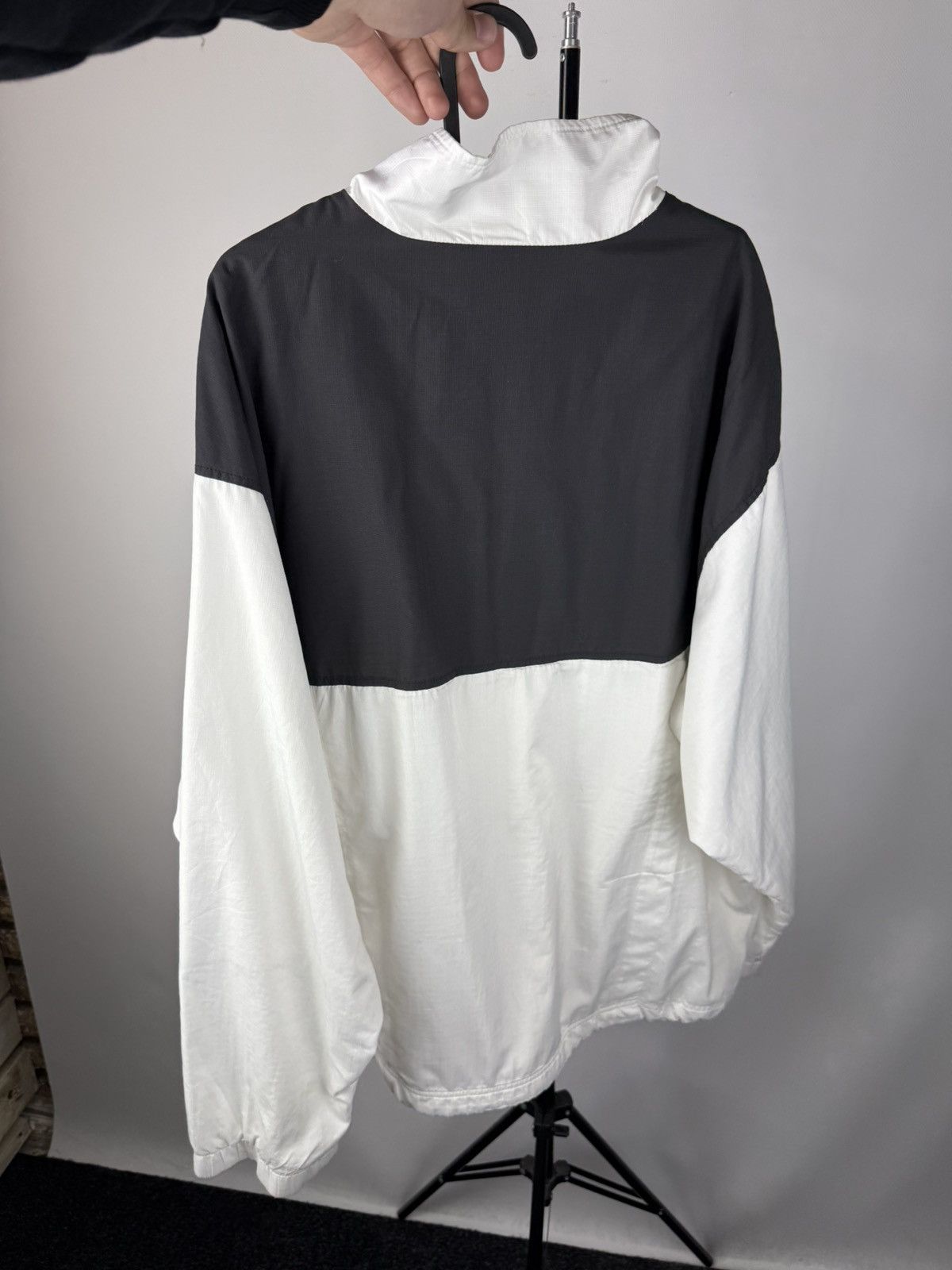 Nike × Vintage 90s Nike Court Logo Zip Up Light Jacket VNTG Mens Y2k Size US XXL / EU 58 / 5 - 10 Thumbnail