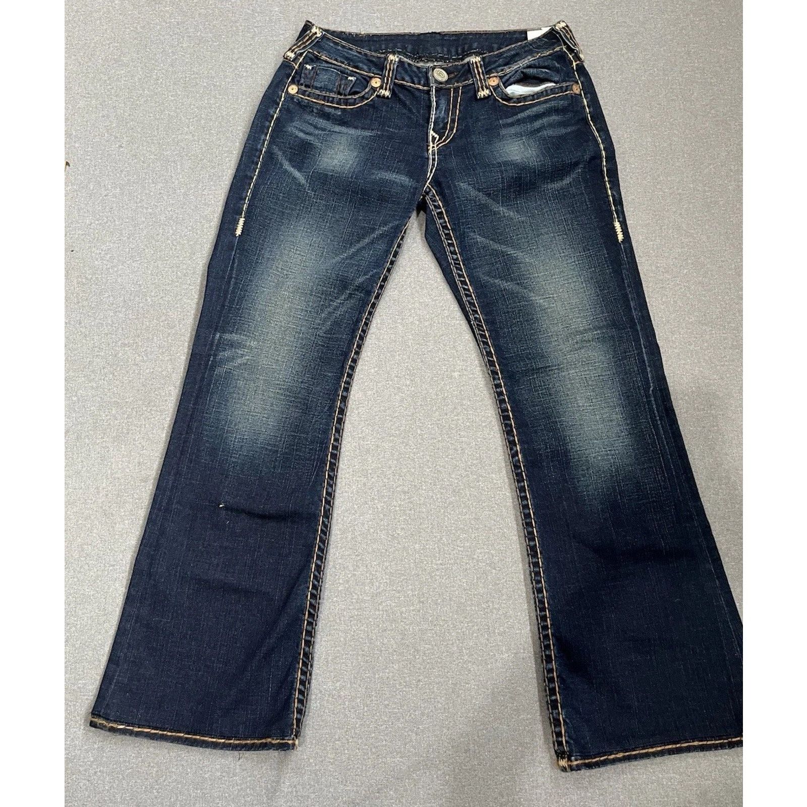 True Religion True Religion Jeans Womens 32x30 Boot Cut Low Rise Dark Size 32" / US 10 / IT 46 - 1 Thumbnail