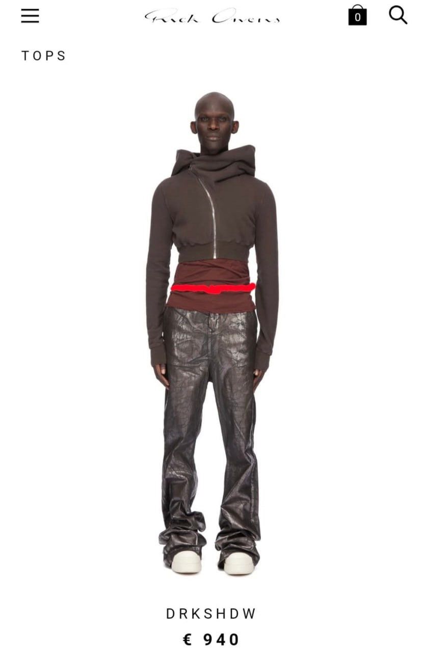 Rick Owens Rick Owens DRKSHDW Mountain Zip Sweat Size US XXL / EU 58 / 5 - 8 Thumbnail