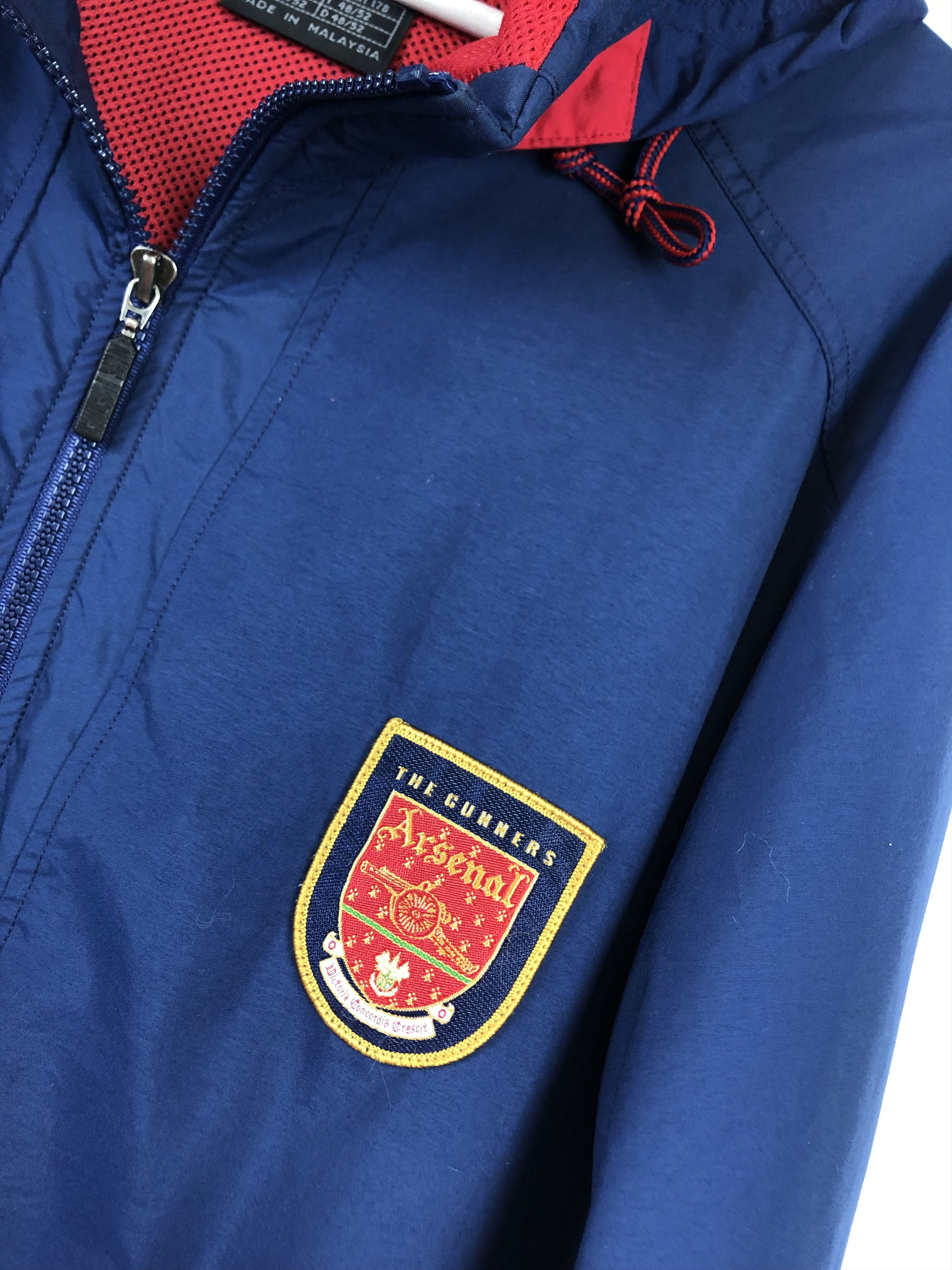 Nike Vintage Arsenal Football Jacket Gunners Rare Windbreaker Size US M / EU 48-50 / 2 - 5 Thumbnail