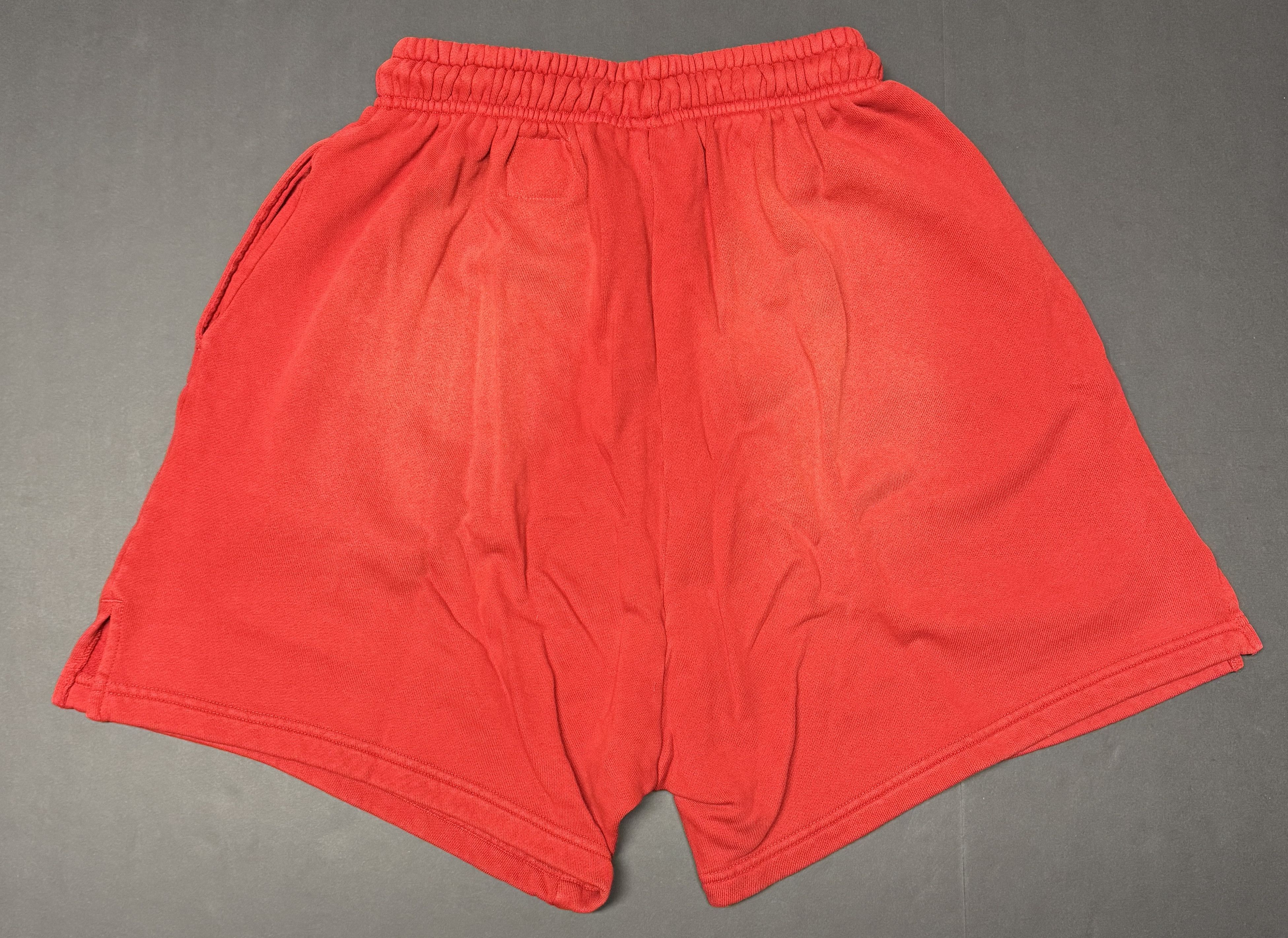 HELLSTAR Hellstar Flame Shorts Red/White CAP 10 Size US 28 / EU 44 - 5 Thumbnail