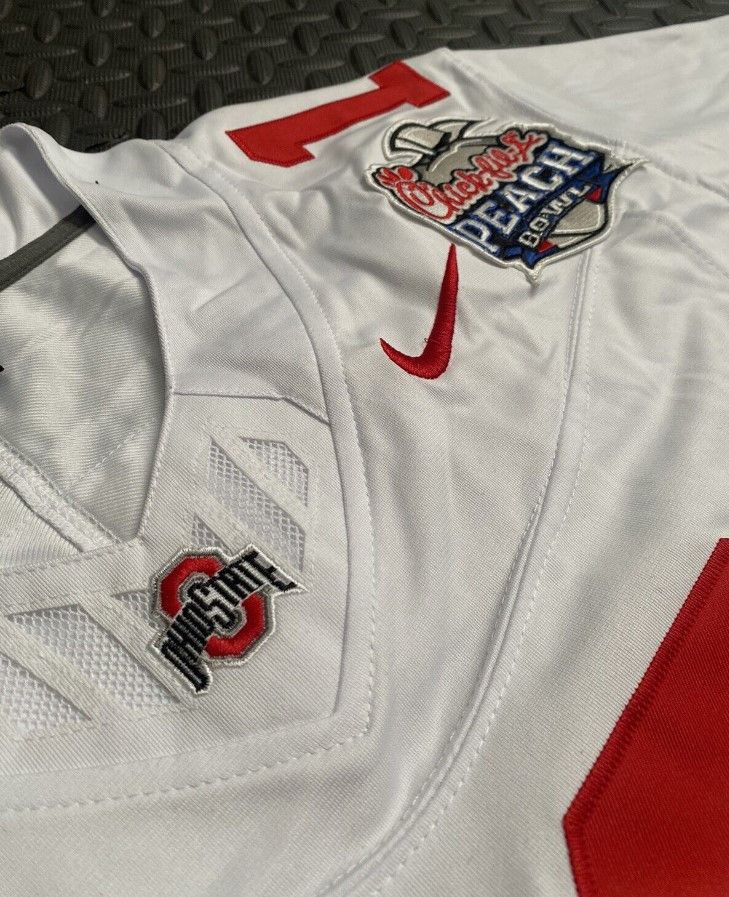 Other Men’s Ohio State Jersey - Marvin Harrison Jr. - #18 White Size US L / EU 52-54 / 3 - 3 Thumbnail