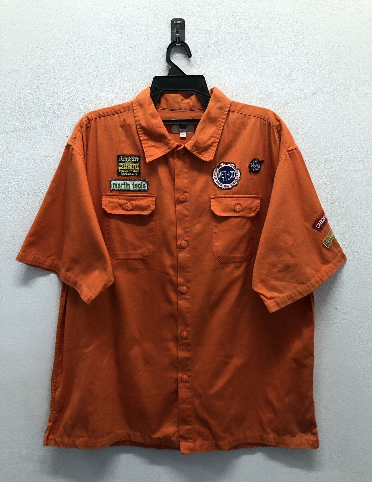 Vintage Vintage Method Store Original Clothes Shirt Button Up Size US XL / EU 56 / 4 - 1 Thumbnail
