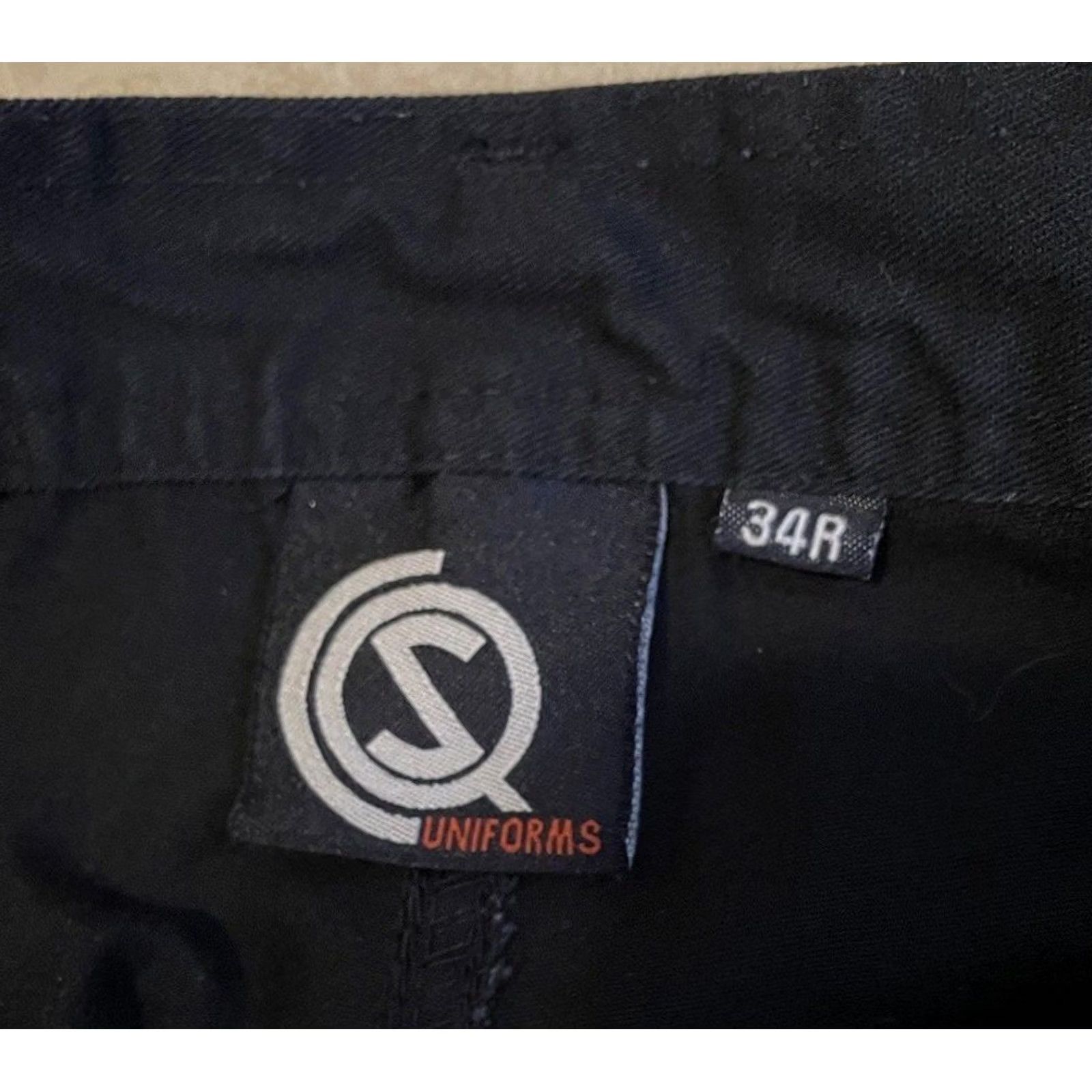 Vintage VINTAGE Swissport Reflective Cargo Pants 34 Men Jeans Black Wide-Leg 80s 90s Grunge Skate Rave Rock Punk Baggy Jnco Big Pockets Size US 34 / EU 50 - 5 Thumbnail