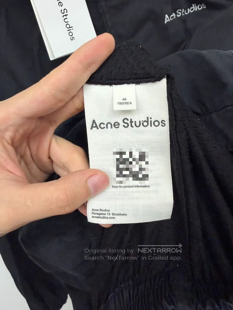 Acne Studios Acne Studios 1996 Series Zipper Back Letter and Number Pri Size US M / EU 48-50 / 2 - 4 Thumbnail