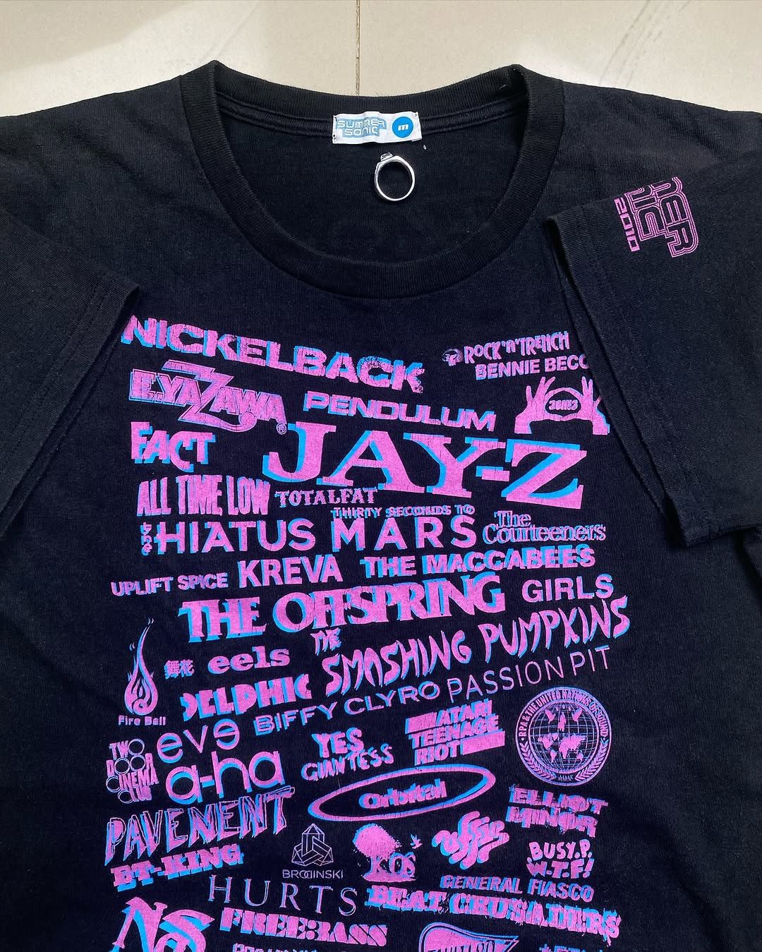 Band Tees Summer Sonic 2010 Tour Size US M / EU 48-50 / 2 - 3 Thumbnail