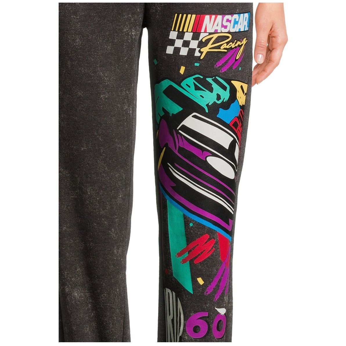 NASCAR Joggers Sweatpants Juniors elasticized waist drawstring XXL Size 42" / US 20 - 4 Thumbnail