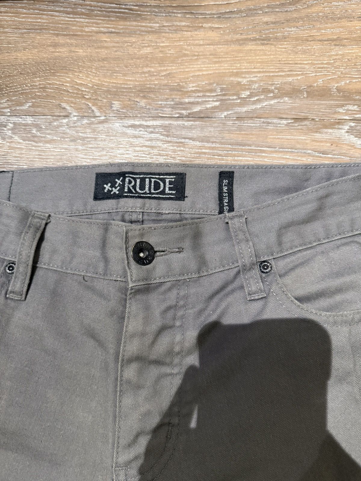 Rude Rude gray pants Size US 30 / EU 46 - 3 Thumbnail