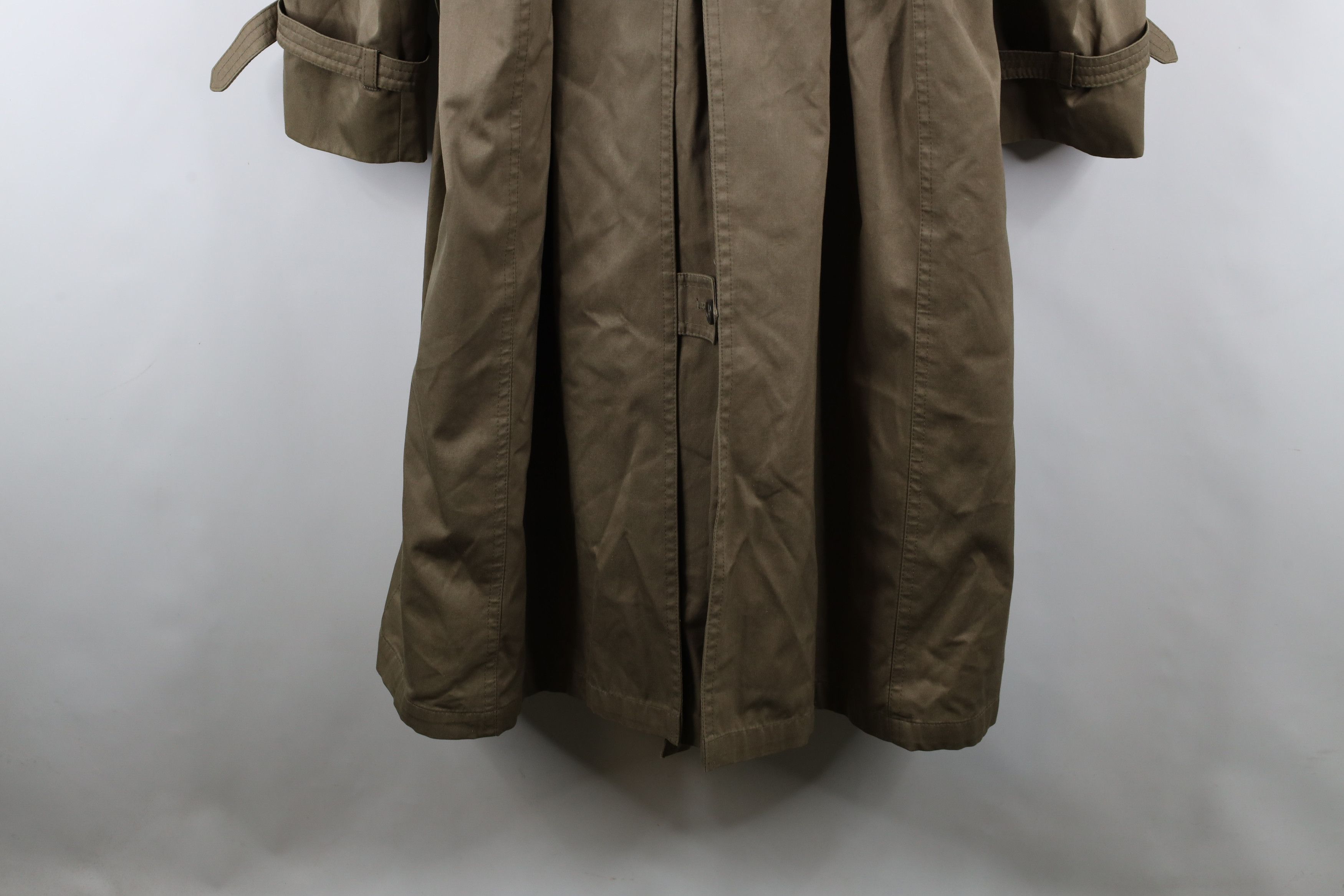 Vintage Vintage 90s Streetewar Lined Belted Trench Coat Beige Size US XXL / EU 58 / 5 - 15 Thumbnail