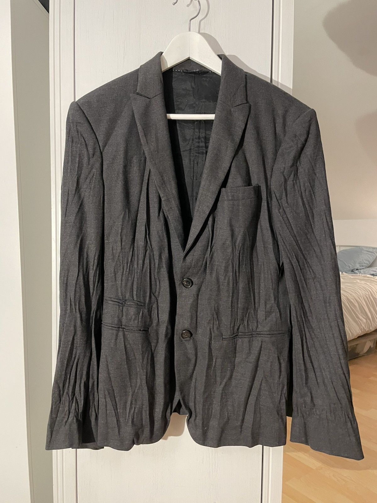 Neil Barrett Neil Barret Grey Jacket Size 48S - 1 Thumbnail