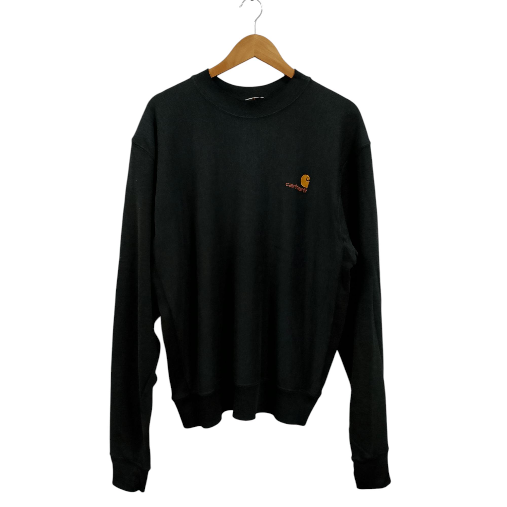 Carhartt Vintage Y2K Carhartt Embroidered Logo Sweatshirt Size US XL / EU 56 / 4 - 1 Thumbnail