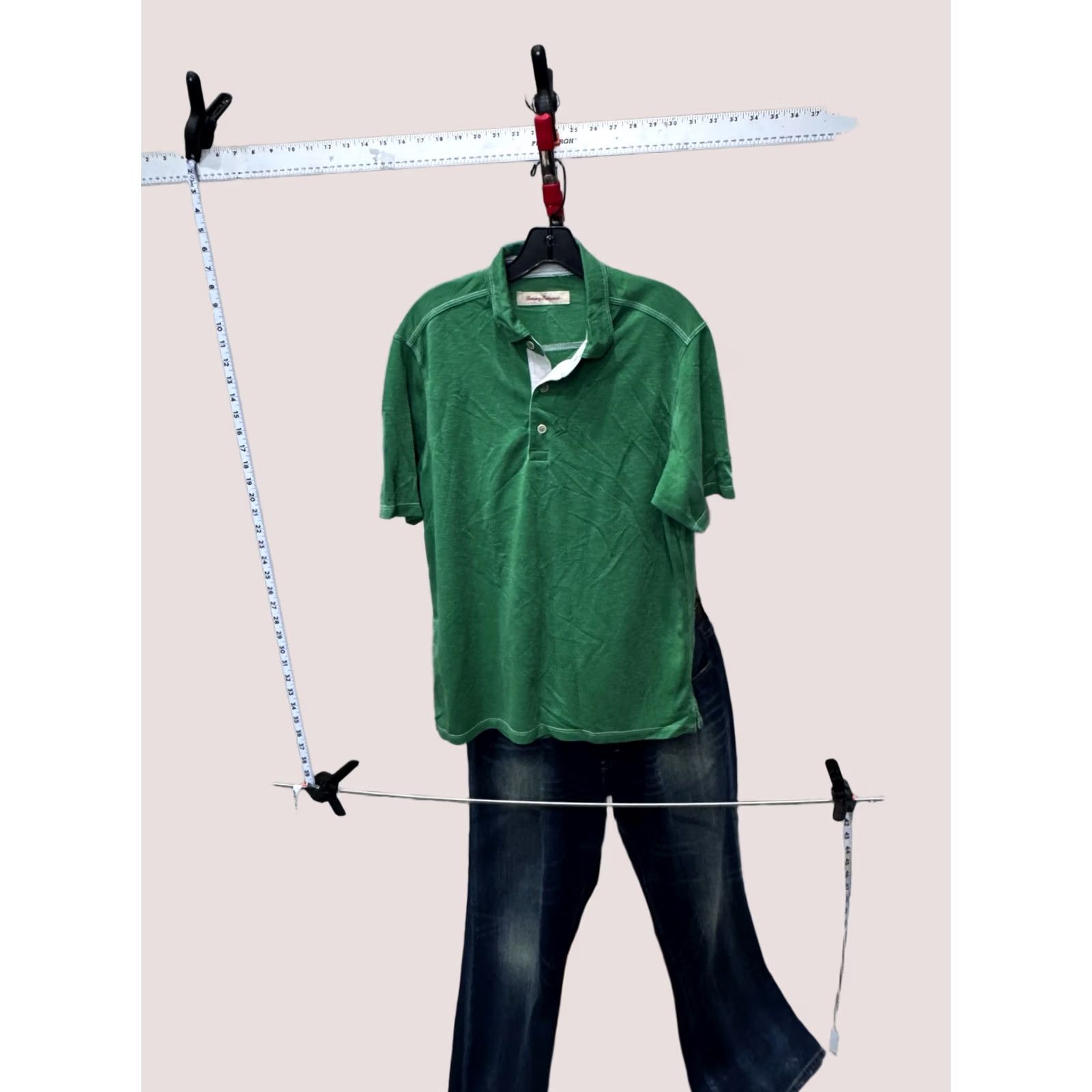 Tommy Bahama Tommy Bahama Polo Shirt Medium M Apple Green Mens Size US M / EU 48-50 / 2 - 1 Thumbnail