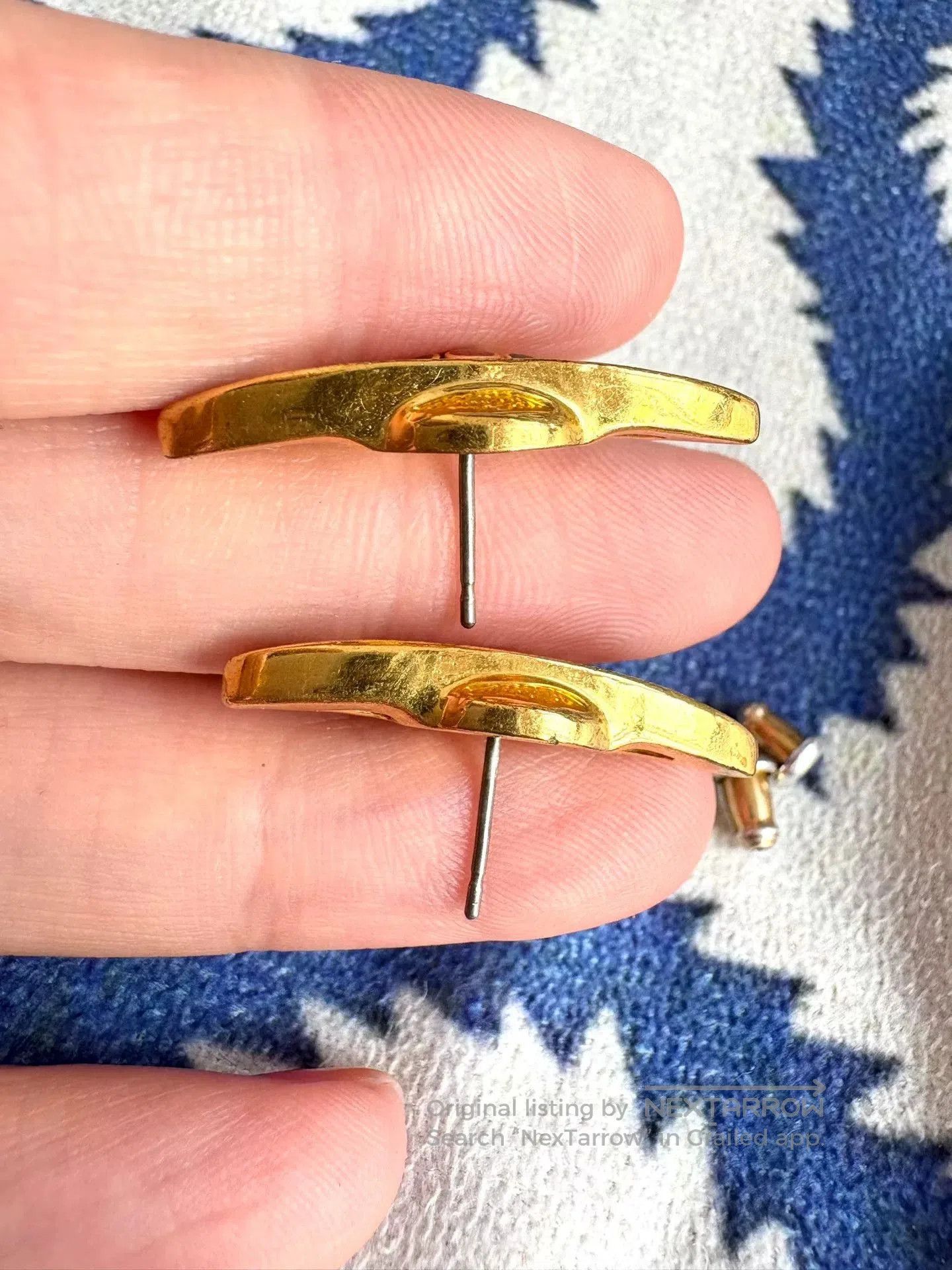 Vivienne Westwood vivienne westwood gold enamel saturn earrings. Size ONE SIZE - 2 Thumbnail