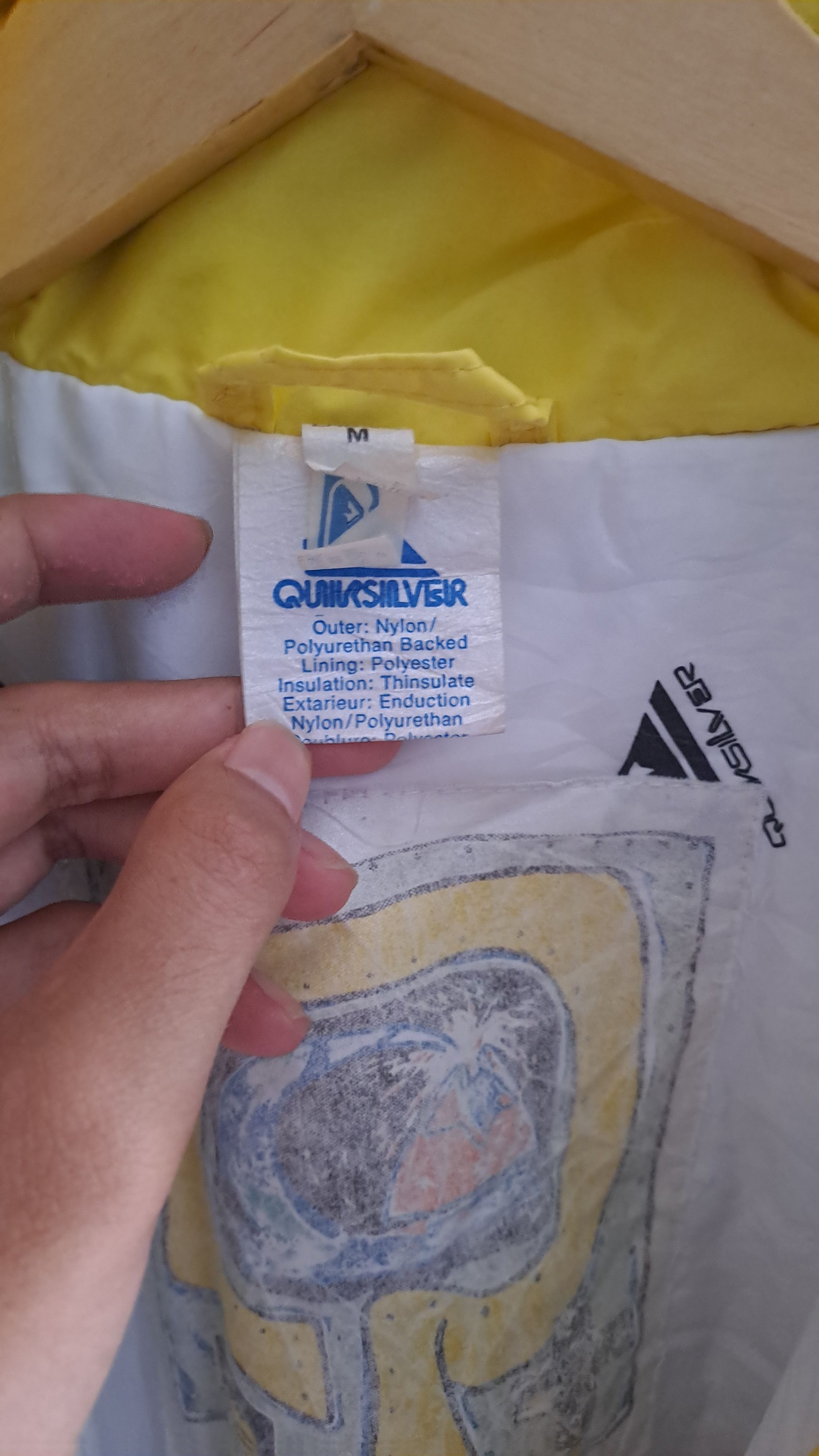 Other Vintage Quiksilever Ski Suit crazy pattern 80s 90s Size US L / EU 52-54 / 3 - 15 Thumbnail