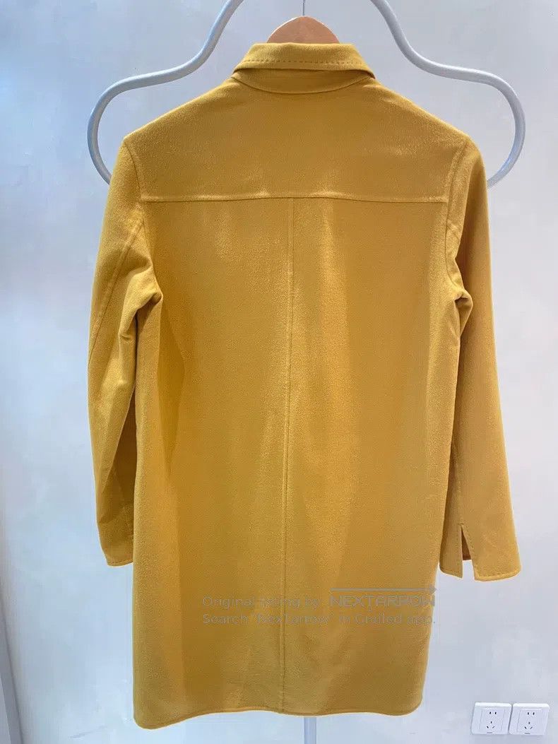 Loro Piana Loro Piana Golden Yellow Long Polo Shirt Size XS / US 0-2 / IT 36-38 - 2 Thumbnail