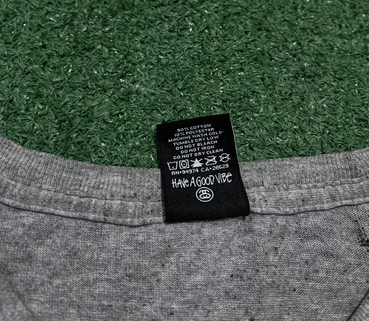 Stussy × Vintage Stussy Tee Vintage Grey Made in Mexico Size US M / EU 48-50 / 2 - 5 Thumbnail