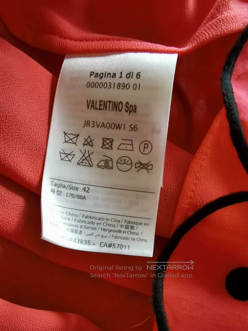 Valentino Valentino Red mulberry silk dress Size M / US 6-8 / IT 42-44 - 7 Thumbnail