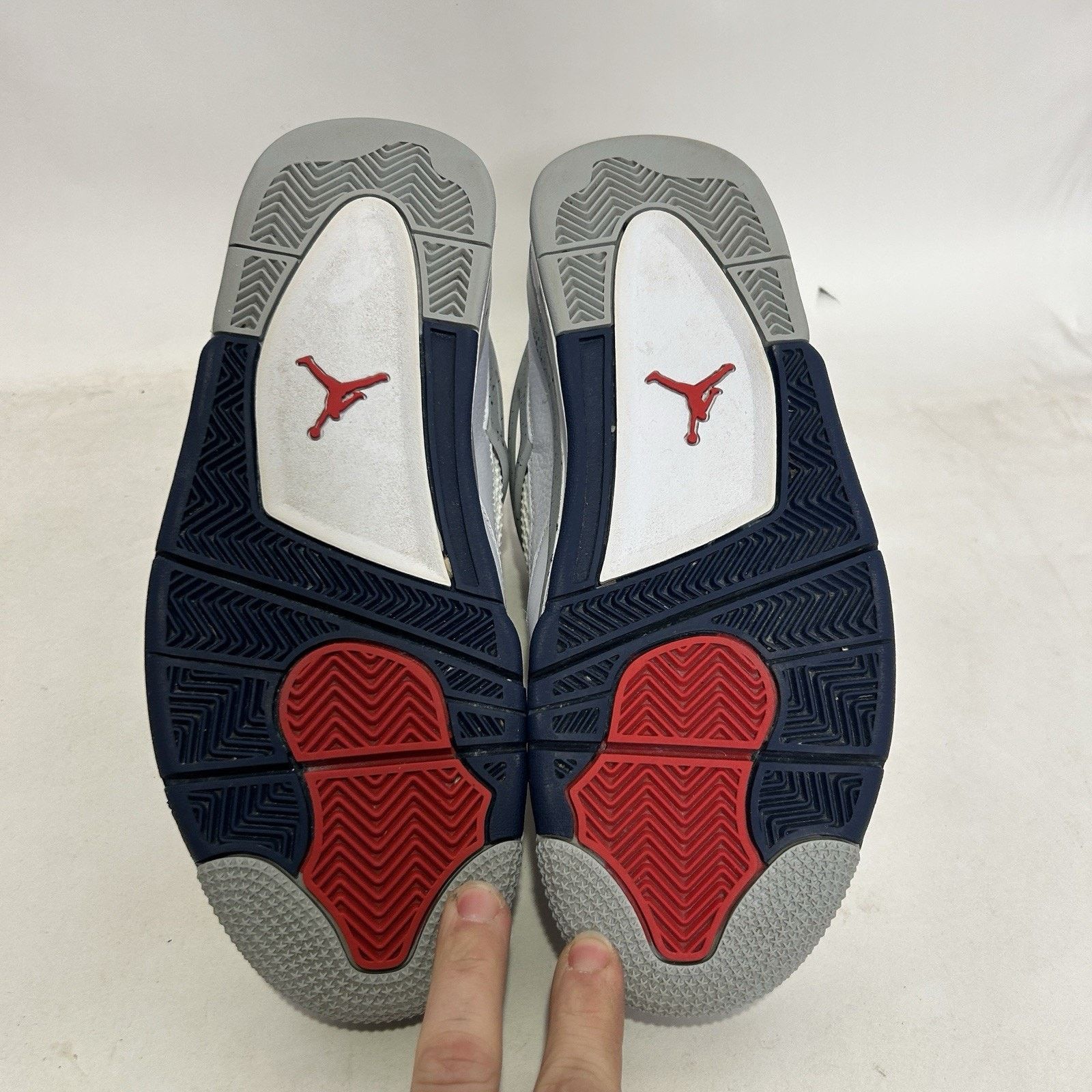 Jordan Brand Nike Air Jordan Retro 4 “Midnight Navy” Size US 9 / EU 42 - 7 Thumbnail