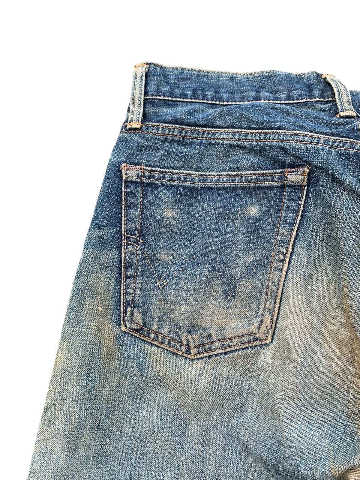 Kapital VINTAGE EDWIN 505XX SELVEDGE RUSTY MUDWASH DISTRESSED DENIM Size US 29 - 13 Thumbnail