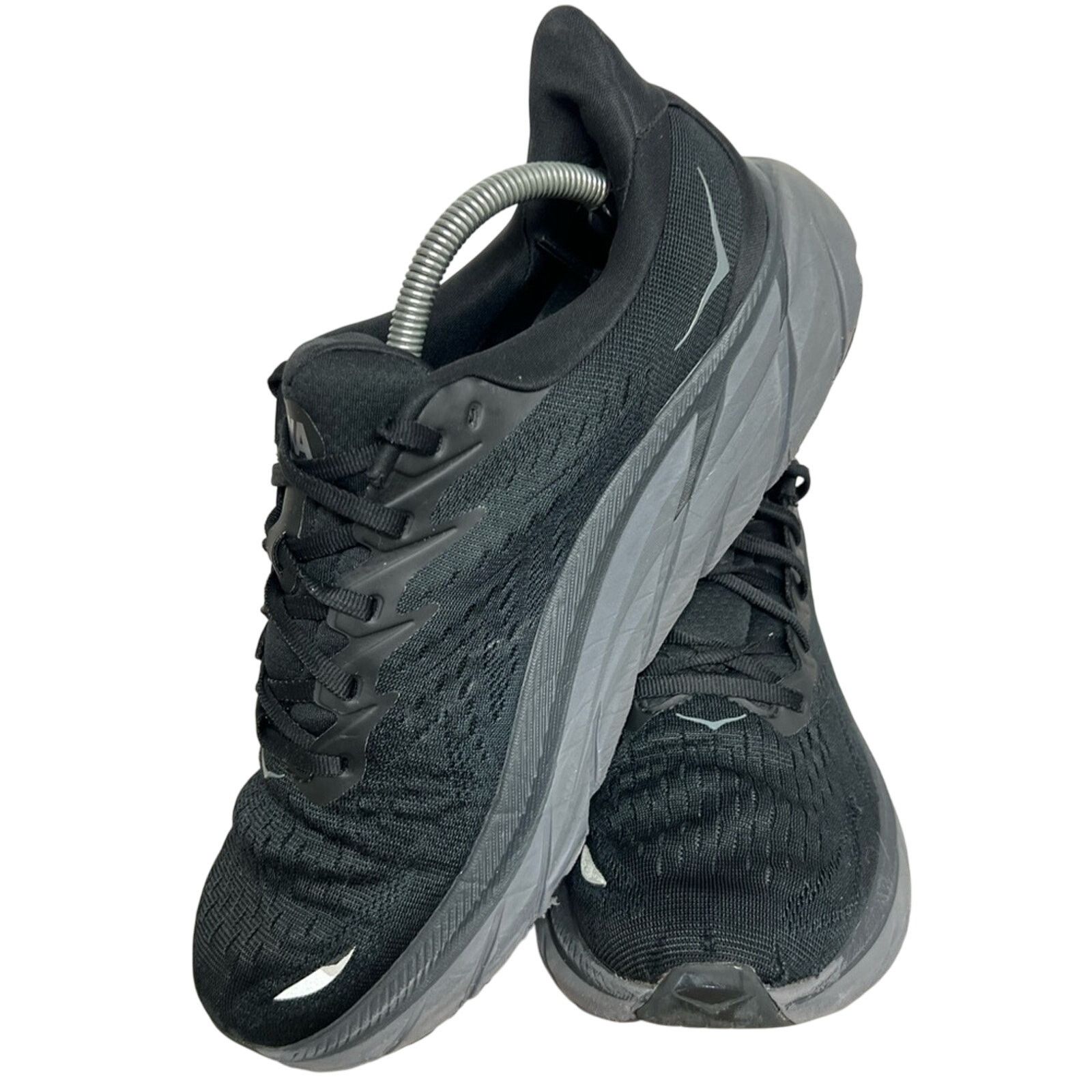 Hoka HOKA One One Clifton 8 Black Black Mens Shoes Size US 10 D Size US 10 / EU 43 - 3 Thumbnail