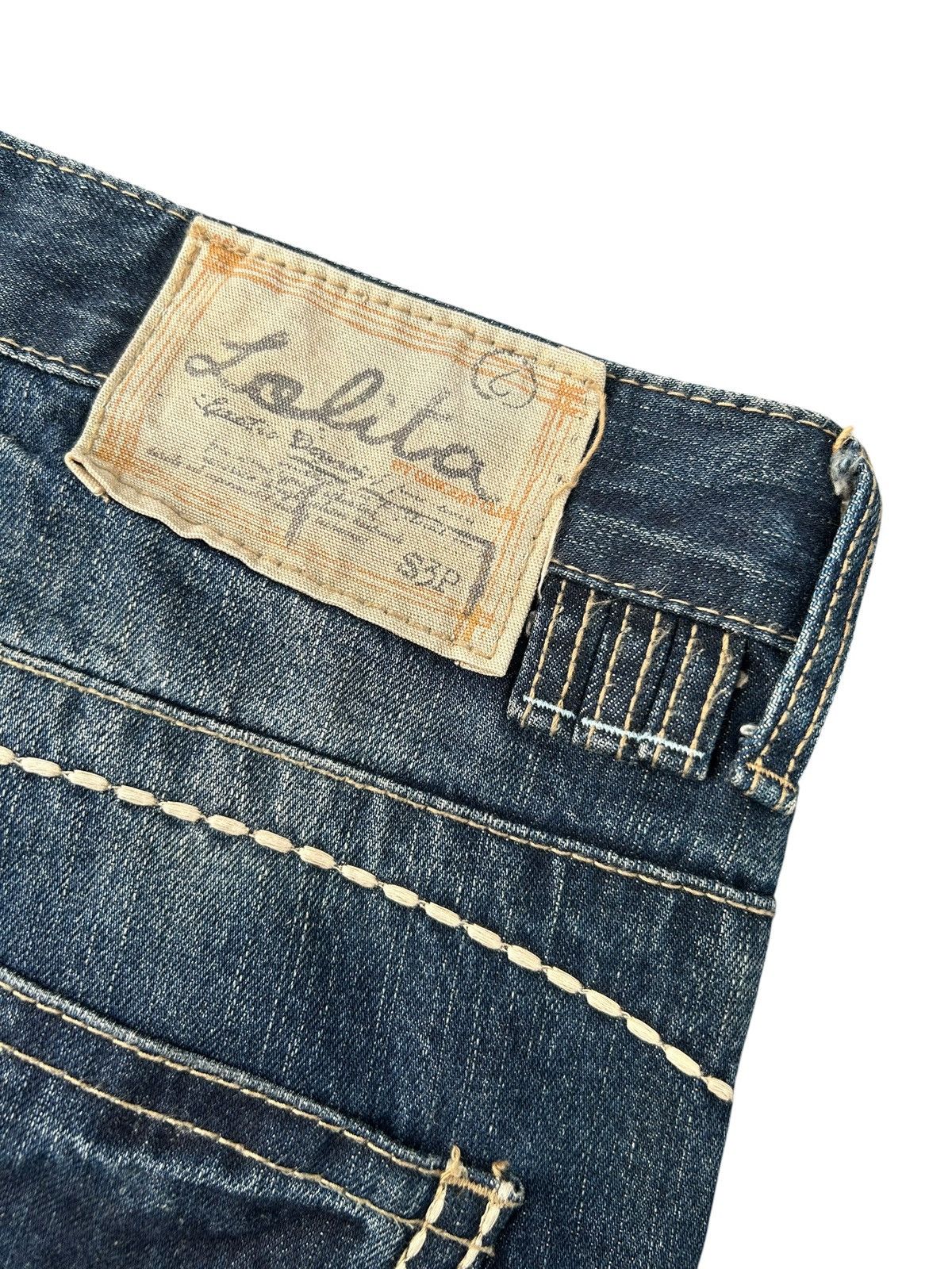 Kapital YOSHITOMO NARA LOLITA Exotic Vintage Rusty Faded Denim Jeans Size US 34 / EU 50 - 3 Thumbnail