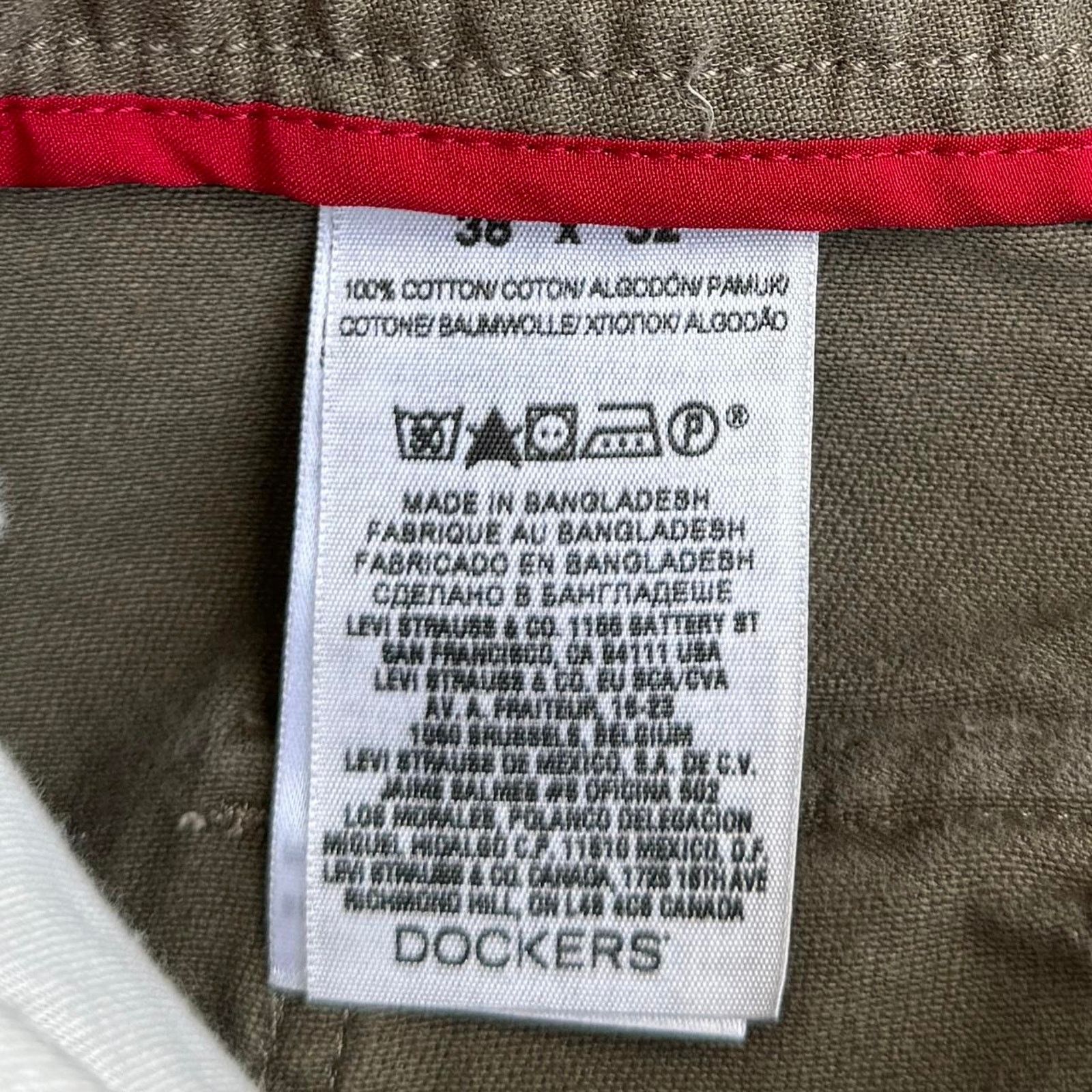 Carhartt × Dockers × Vintage Vintage Y2K Carhartt Style Earth Toned Baggy Cargo Pants Size US 38 / EU 54 - 4 Thumbnail