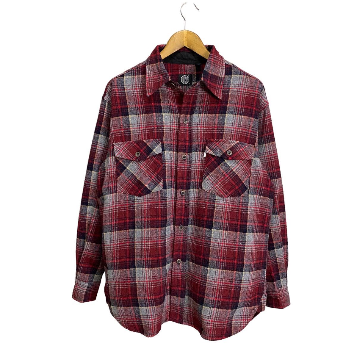 Levis 90sSilverTab Double Pockets Plaid Flannel Travis Scott