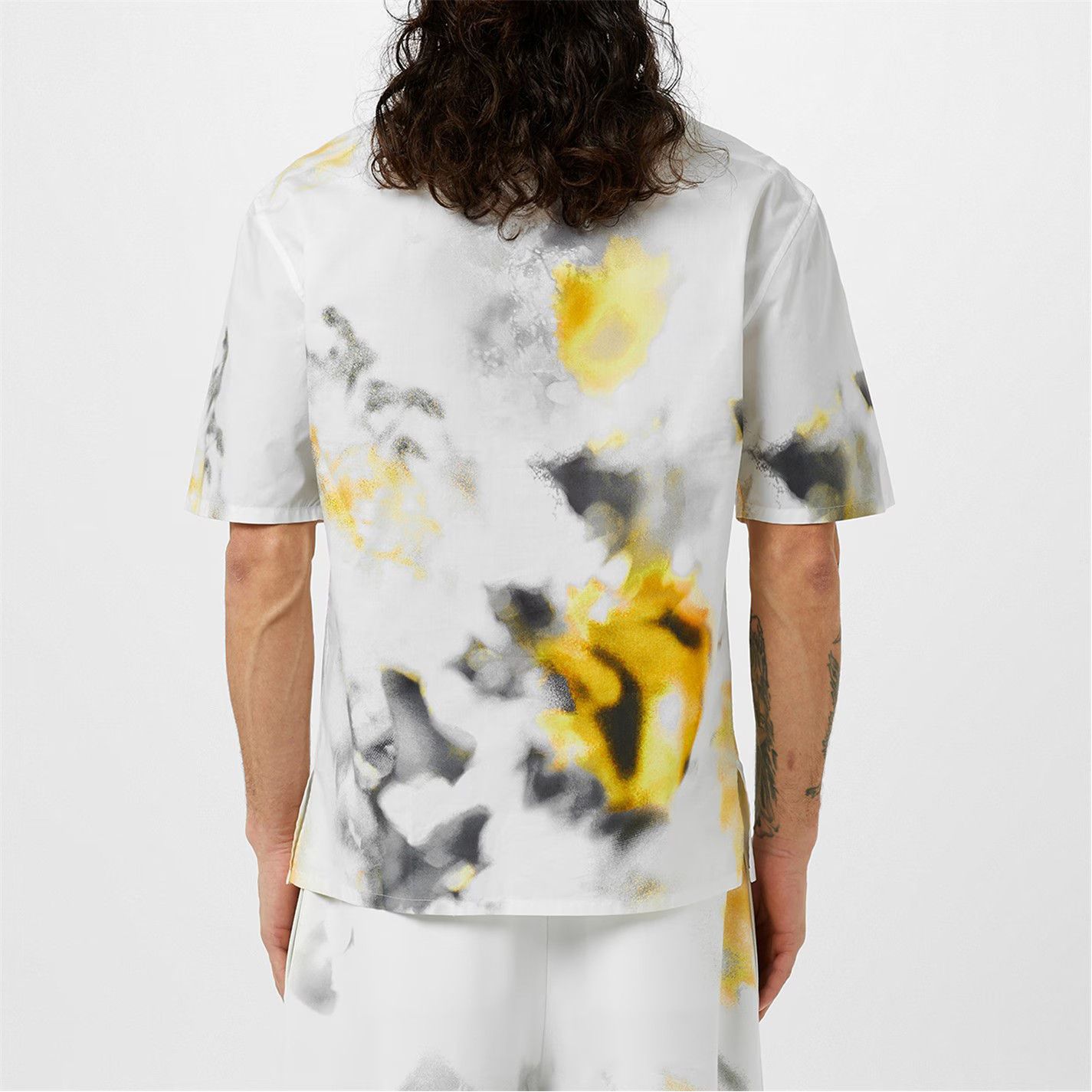 Alexander McQueen o1g2r1mq0326 Obscured Flower Vacation Shirt in Multicolor Size US S / EU 44-46 / 1 - 4 Thumbnail