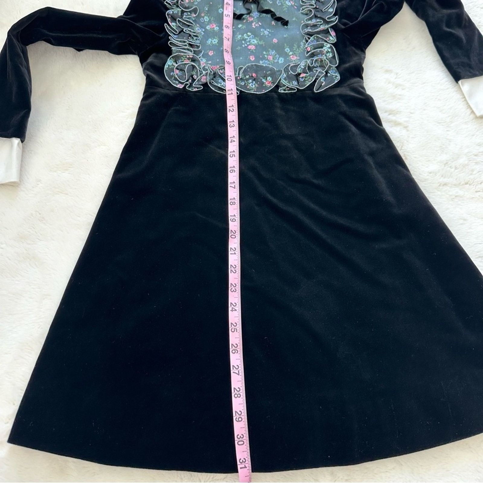 Other Simonetta velvet dress size XS Size XS / US 0-2 / IT 36-38 - 7 Thumbnail