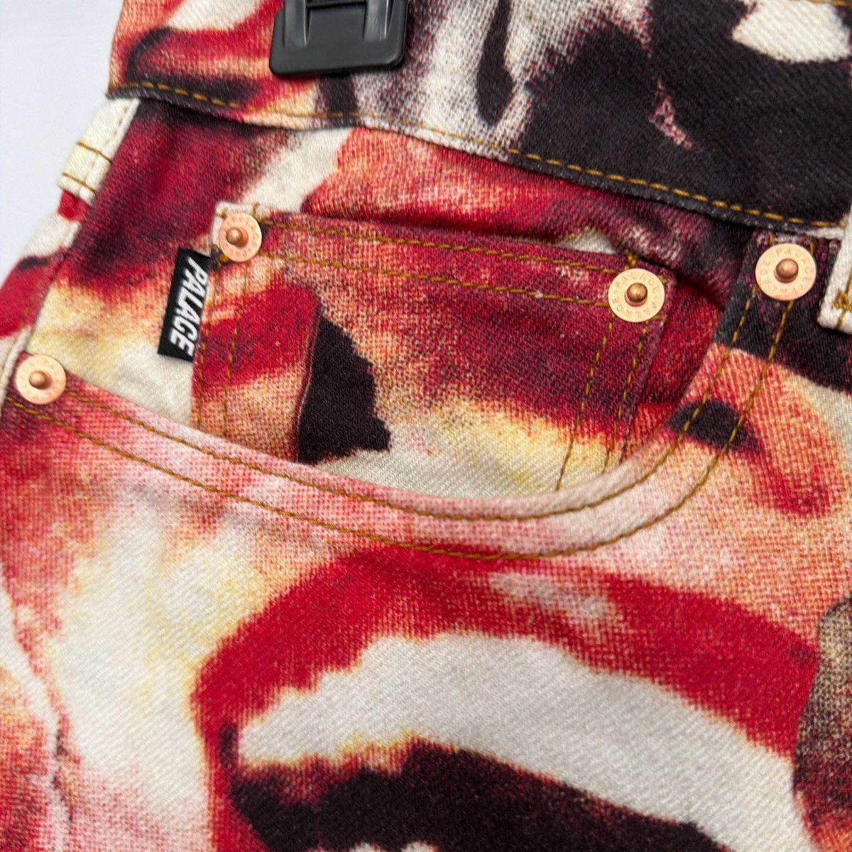 Palace PALACE JOHN AND MOLLY MOUF DENIM PANTS Size US 32 / EU 48 - 3 Thumbnail
