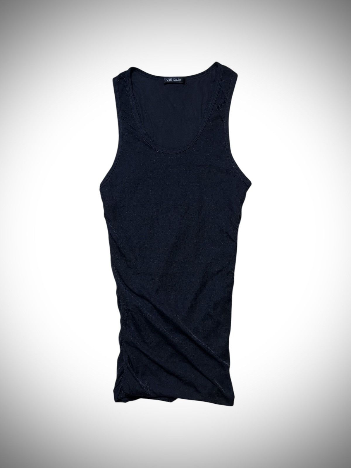 5351 POUR LES HOMMES “5351 Pour Les Hommes” Wrinkle Tanktop Size US M / EU 48-50 / 2 - 1 Thumbnail