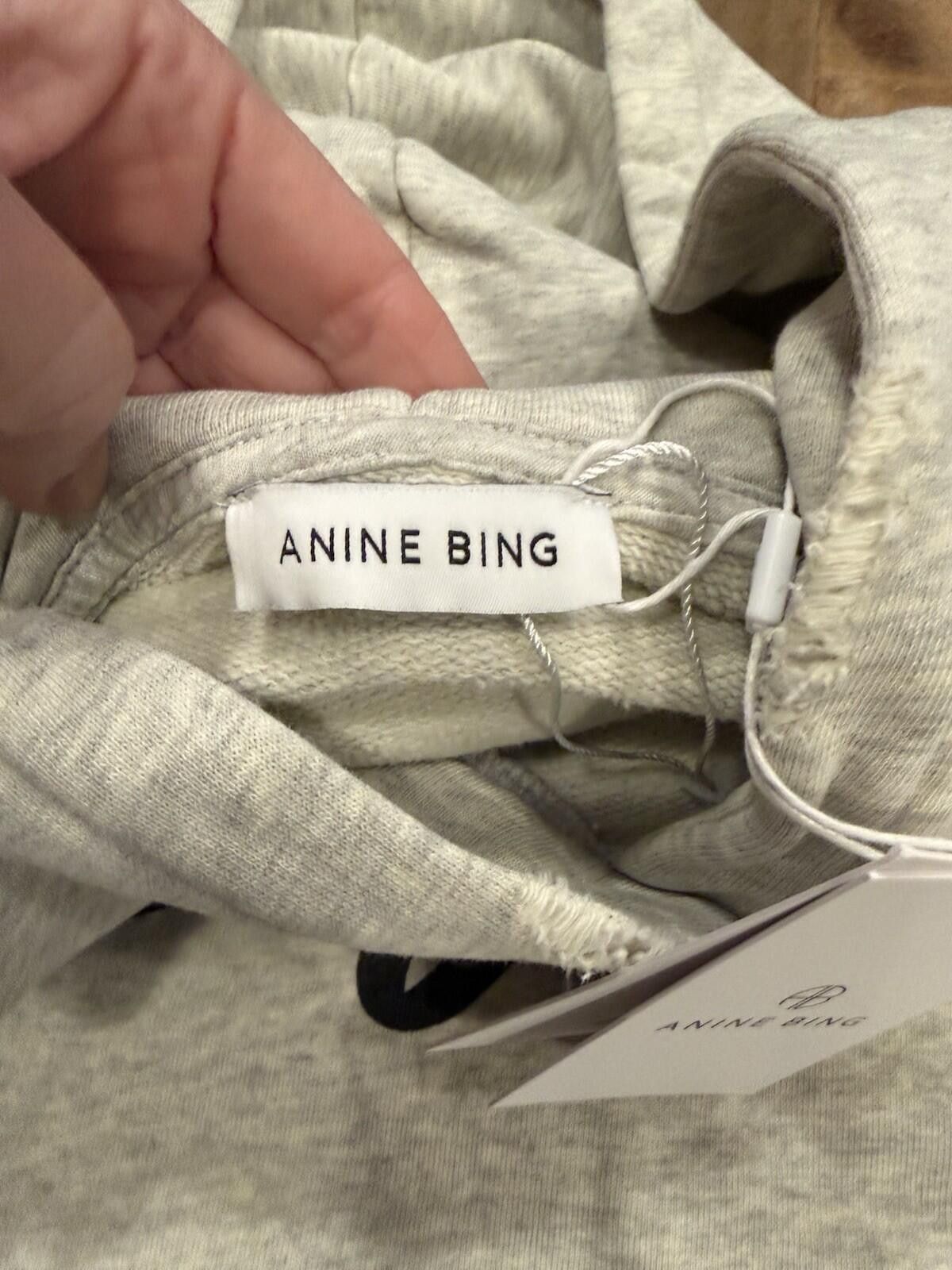 Other Collectible Anine Bing Harvey Signature Hoodie Grey XXS NWT Size XS / US 0-2 / IT 36-38 - 7 Thumbnail