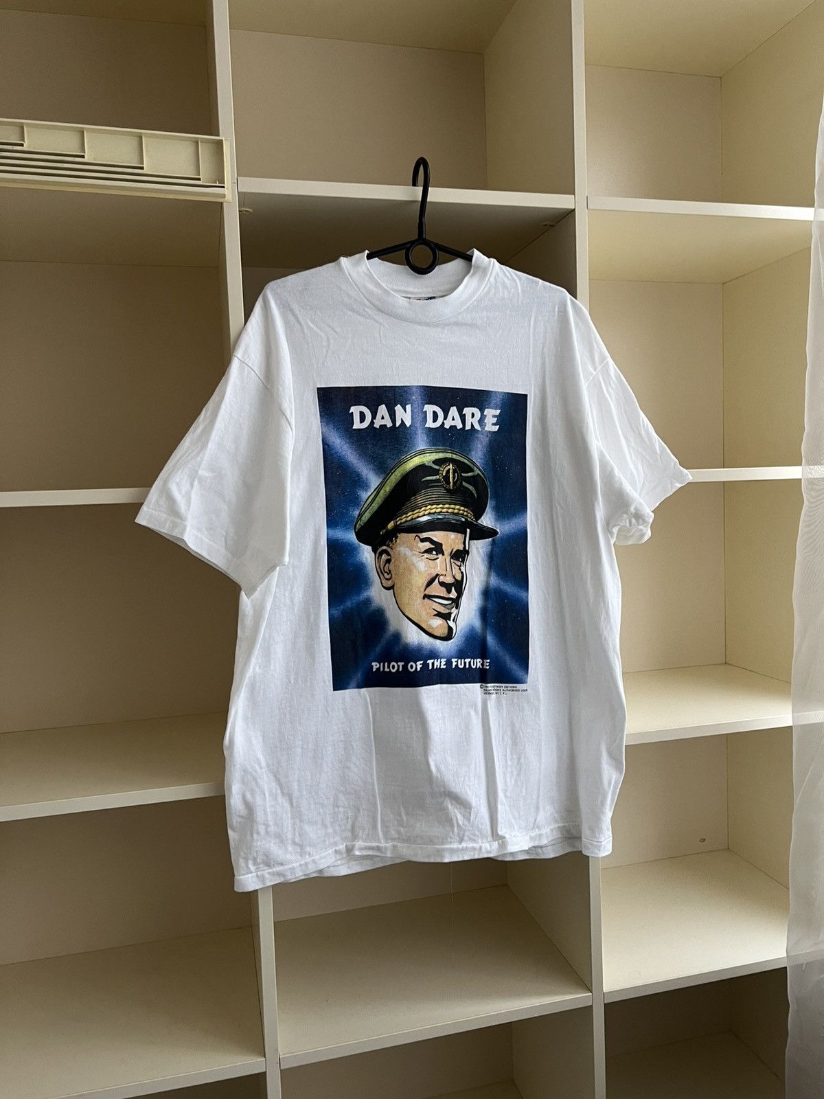 Vintage Rare Vintage 1993 Dan Dare Comic T-Shirt Pilot of the Future Size US XL / EU 56 / 4 - 3 Thumbnail