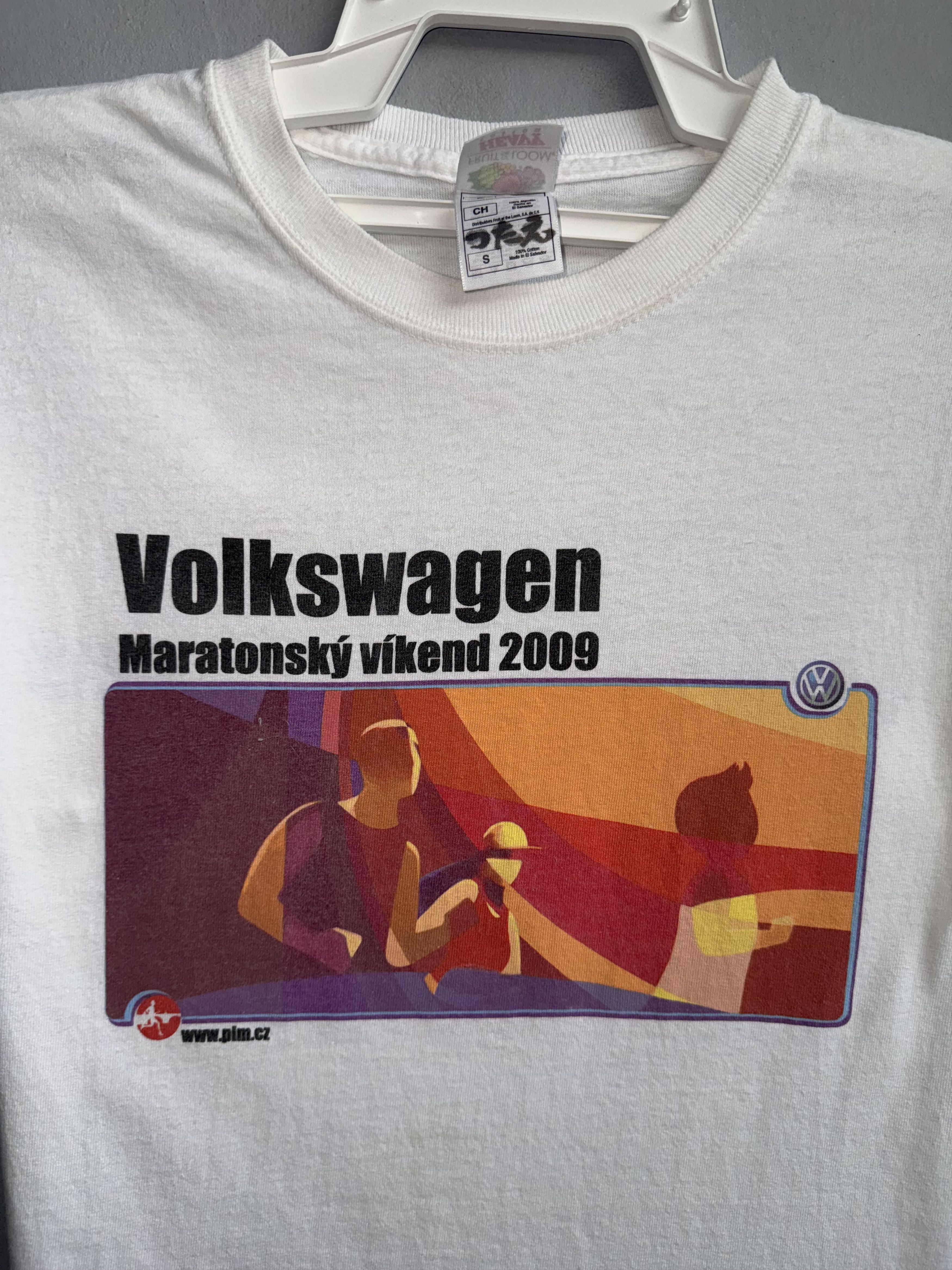 Fruit Of The Loom × Vintage Fun Run Volkswagen Vintage Shirt Size US S / EU 44-46 / 1 - 4 Thumbnail