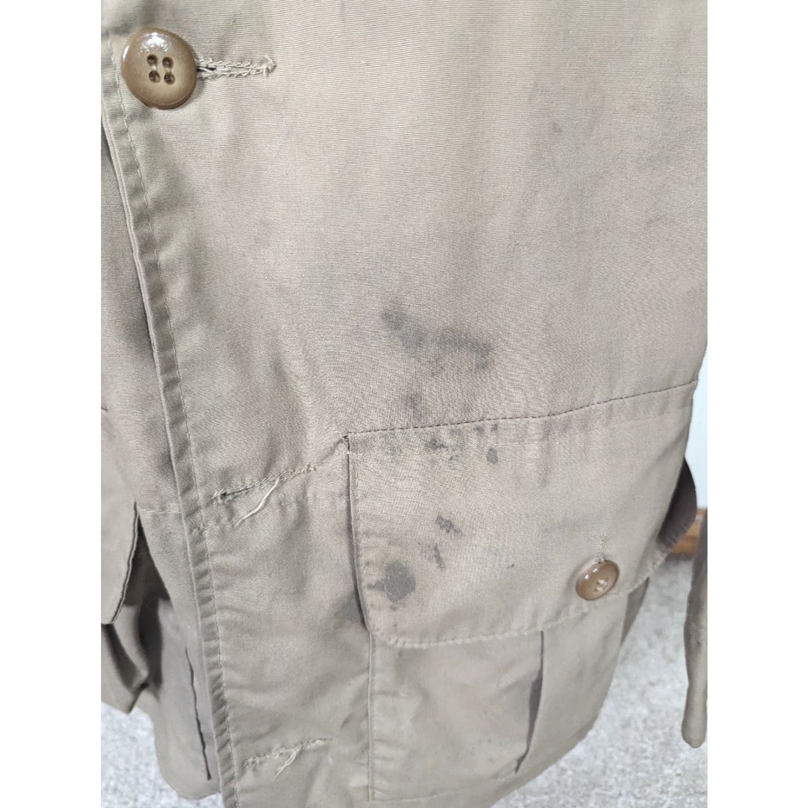 Vintage VINTAGE Red Head Squaltex Waterproof Windproof Hunting Jacket Shirt Mens Small Beige Size US S / EU 44-46 / 1 - 5 Thumbnail