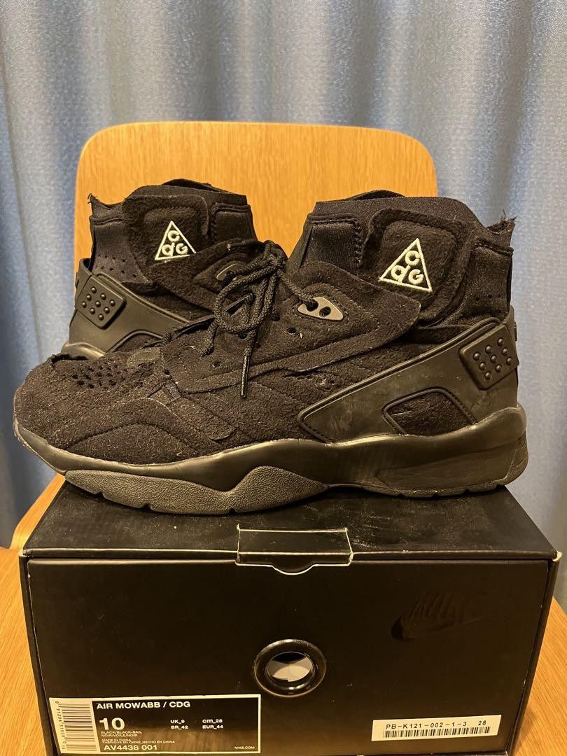 Nike NIKE COMME DES GARCONS AIR MOWABB CDG US10 Grailed