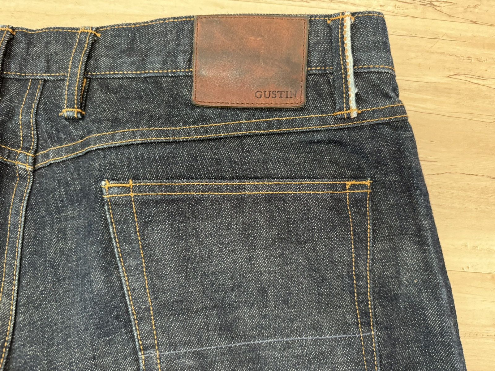 Gustin Men's GUSTIN Selvedge jeans 40 X 34 California Straight Raw Size US 40 / EU 56 - 10 Thumbnail