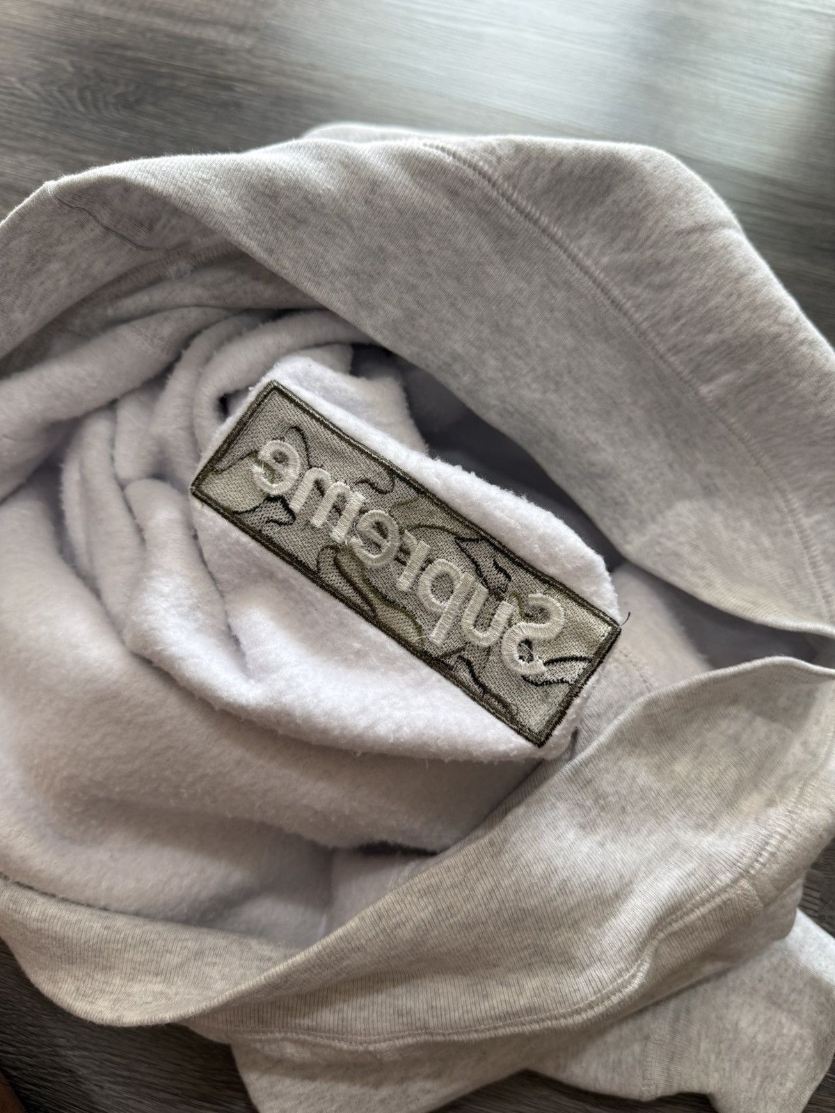 Supreme Surpreme Box Logo Camo Hoodie 💥 Size US S / EU 44-46 / 1 - 4 Thumbnail