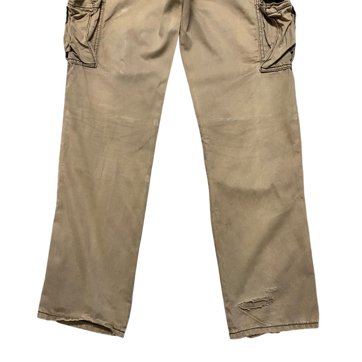 JACKROSE JACK ROSE Double Waist Cargo Pants Distressed Size US 32 / EU 48 - 14 Thumbnail