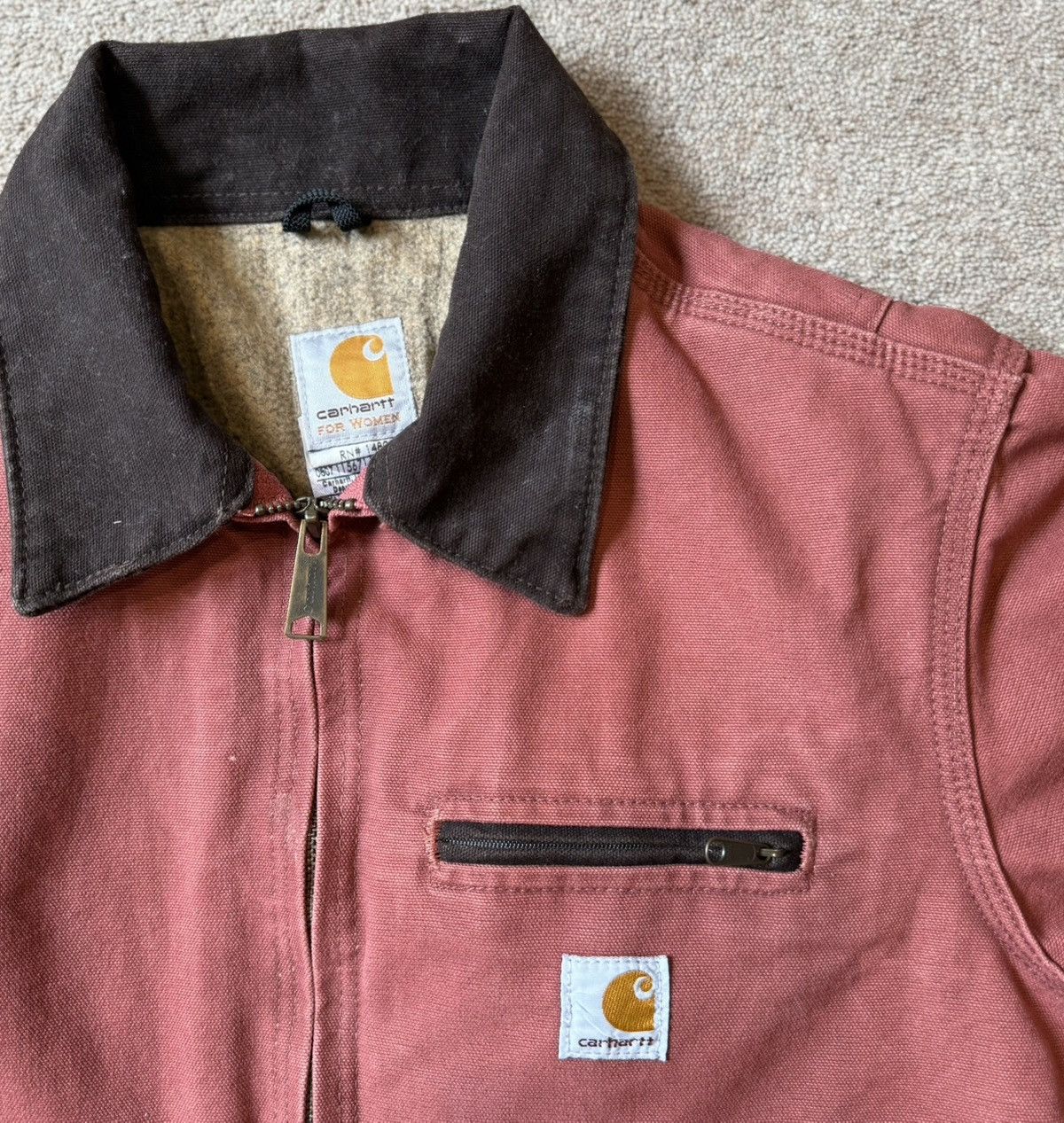 Carhartt × Vintage WJ097 VRS Carhartt Jacket Size S / US 4 / IT 40 - 3 Thumbnail