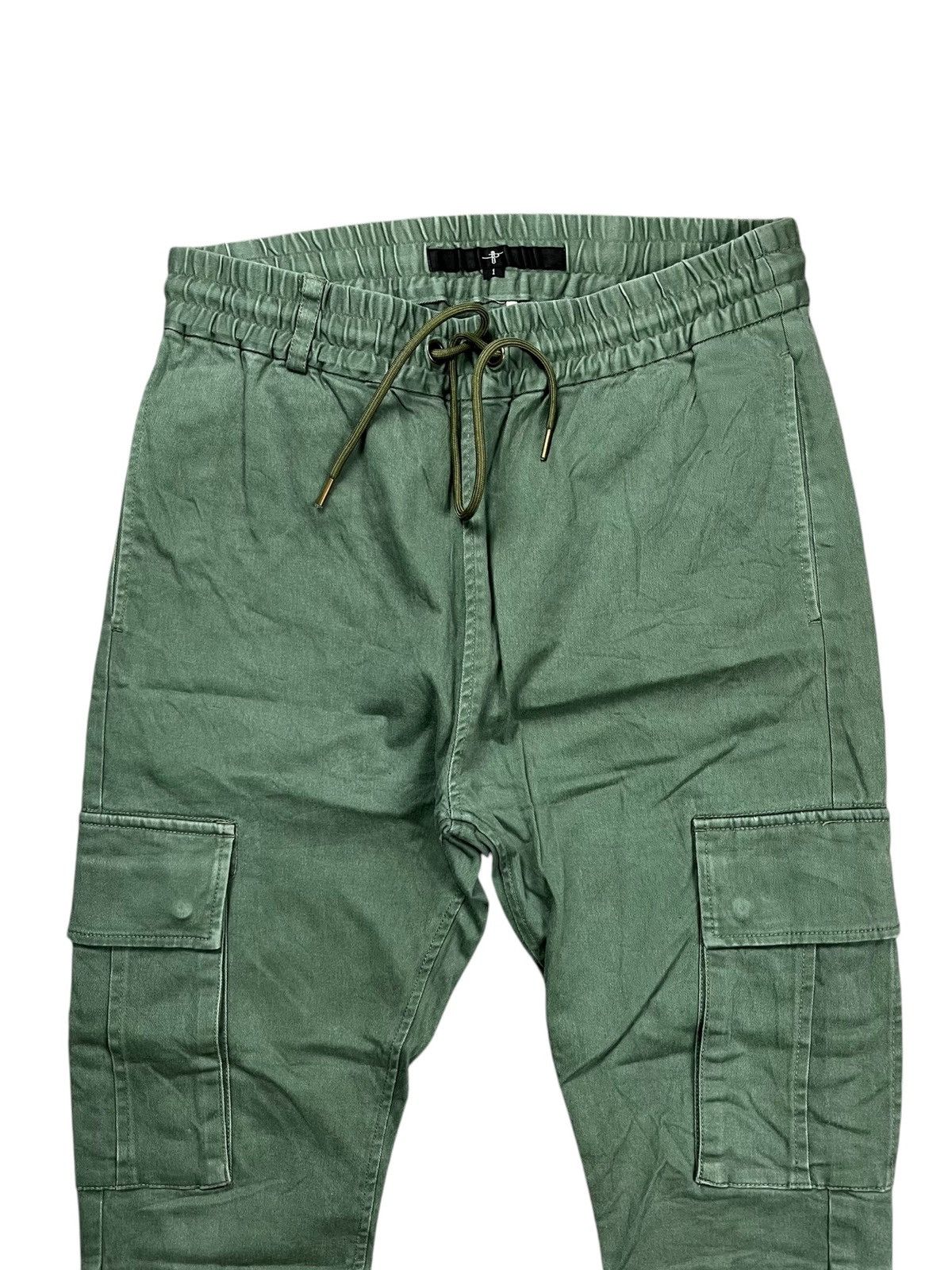 If Six Was Nine × Japanese Brand × Le Grande Bleu (L.G.B.) 2000s No ID - Relaxed Easy Cargo Pants Size US 30 / EU 46 - 4 Thumbnail