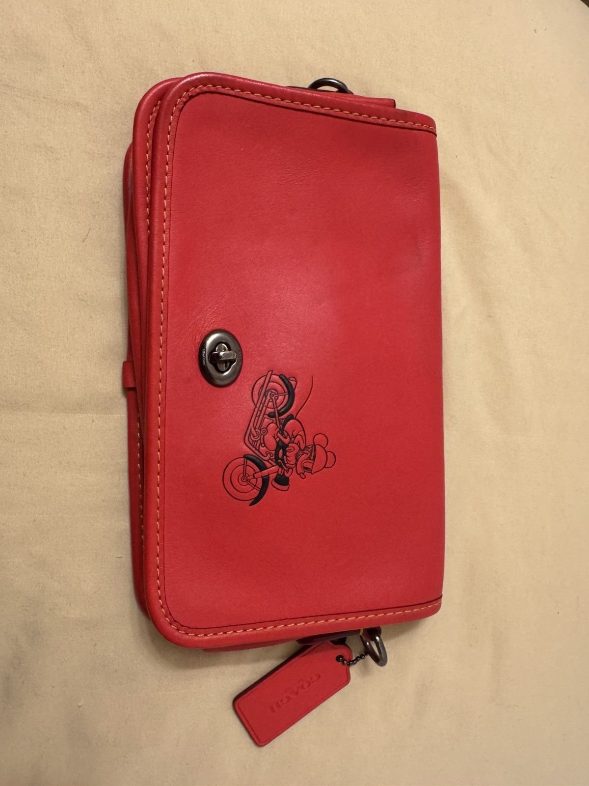 Coach × Disney Disney X Coach Mickey Mouse Penny Leather Crossbody Bag Size ONE SIZE - 1 Thumbnail