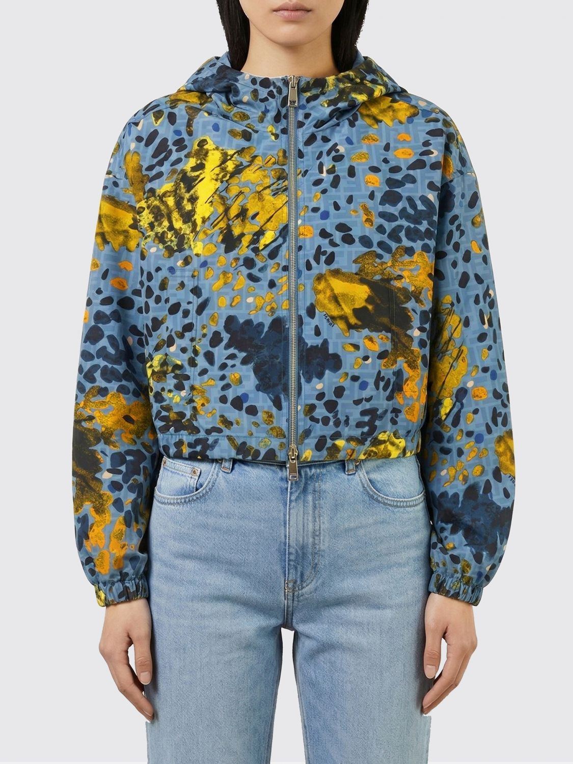 Fendi Fendi Jacket Woman Blue Size XS / US 0-2 / IT 36-38 - 1 Thumbnail