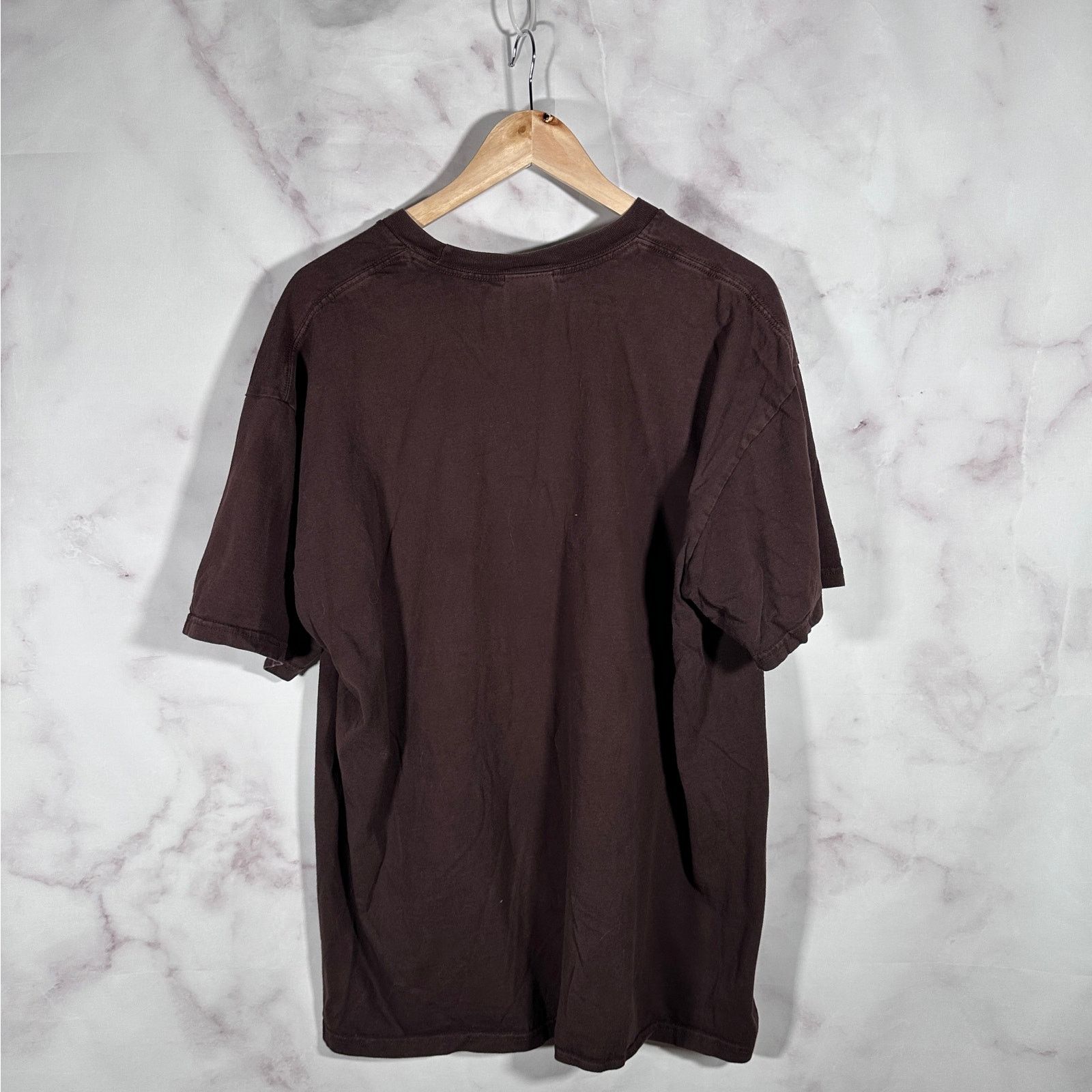 Nike Brown/Gold y2K Logo Tee Size US XXL / EU 58 / 5 - 3 Thumbnail